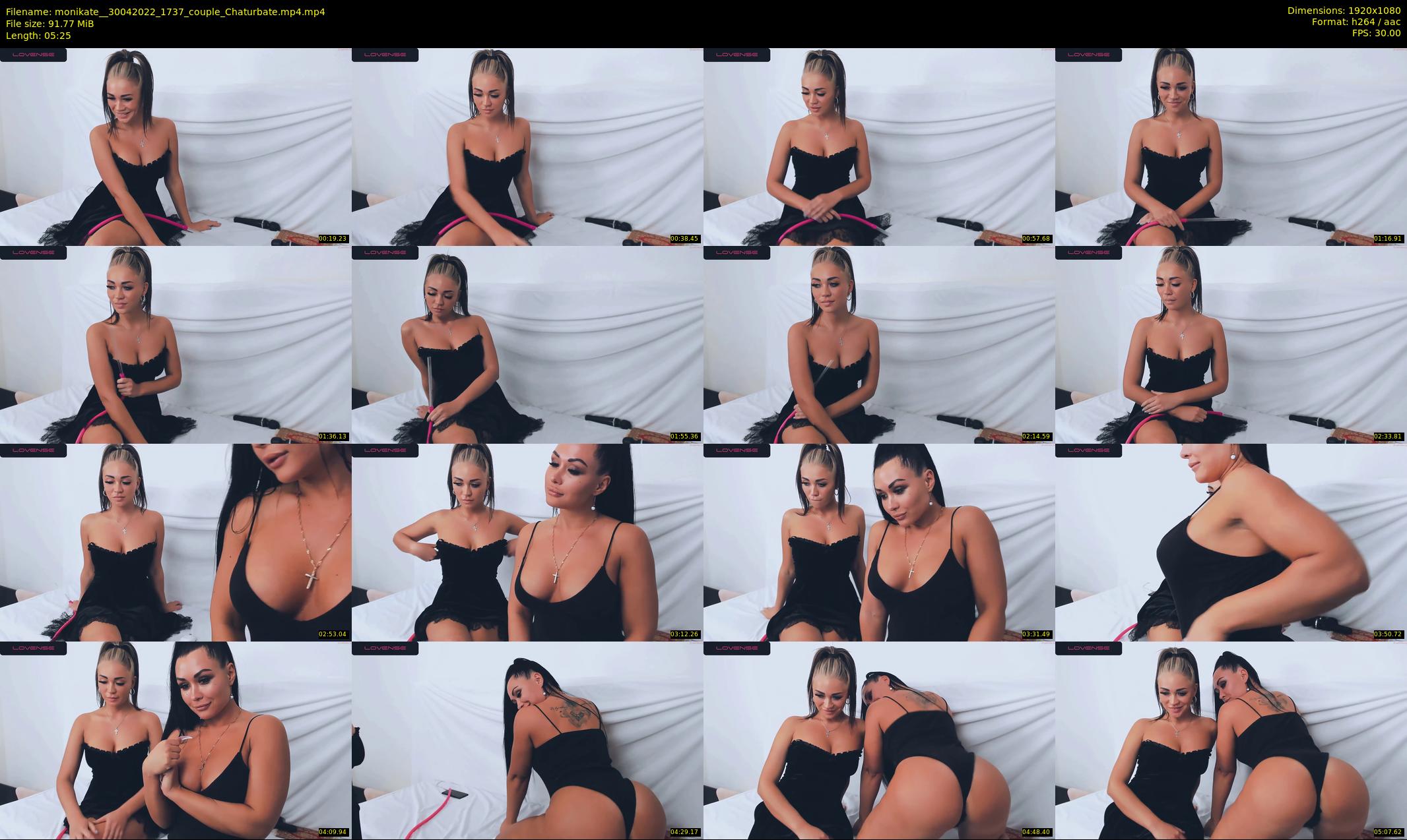 monikate_ — 6 minute Chaturbate couple cam show recording, 1080p, Apr 30, 2022