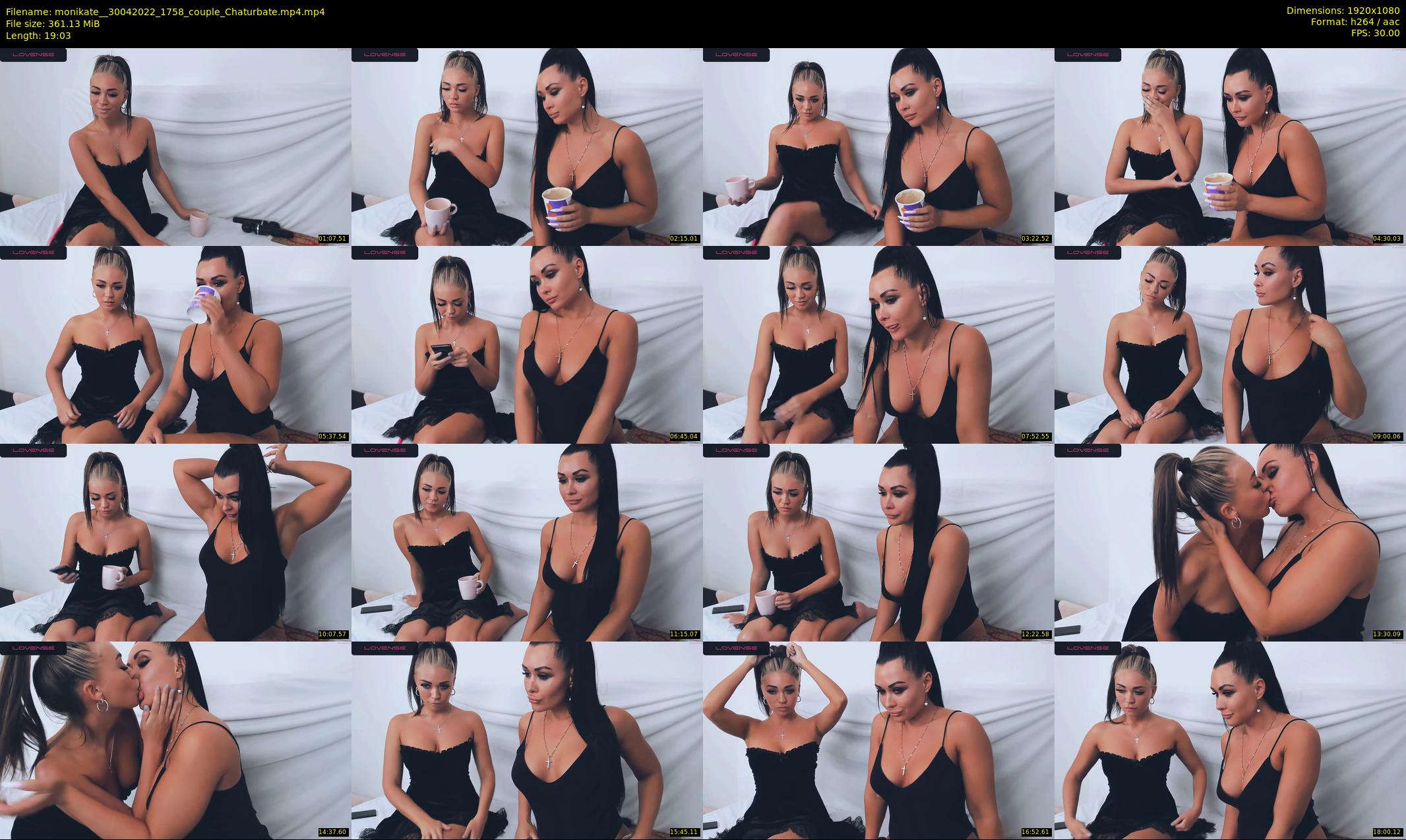 monikate_ — 20 minute Chaturbate couple cam show recording, 1080p, Apr 30, 2022
