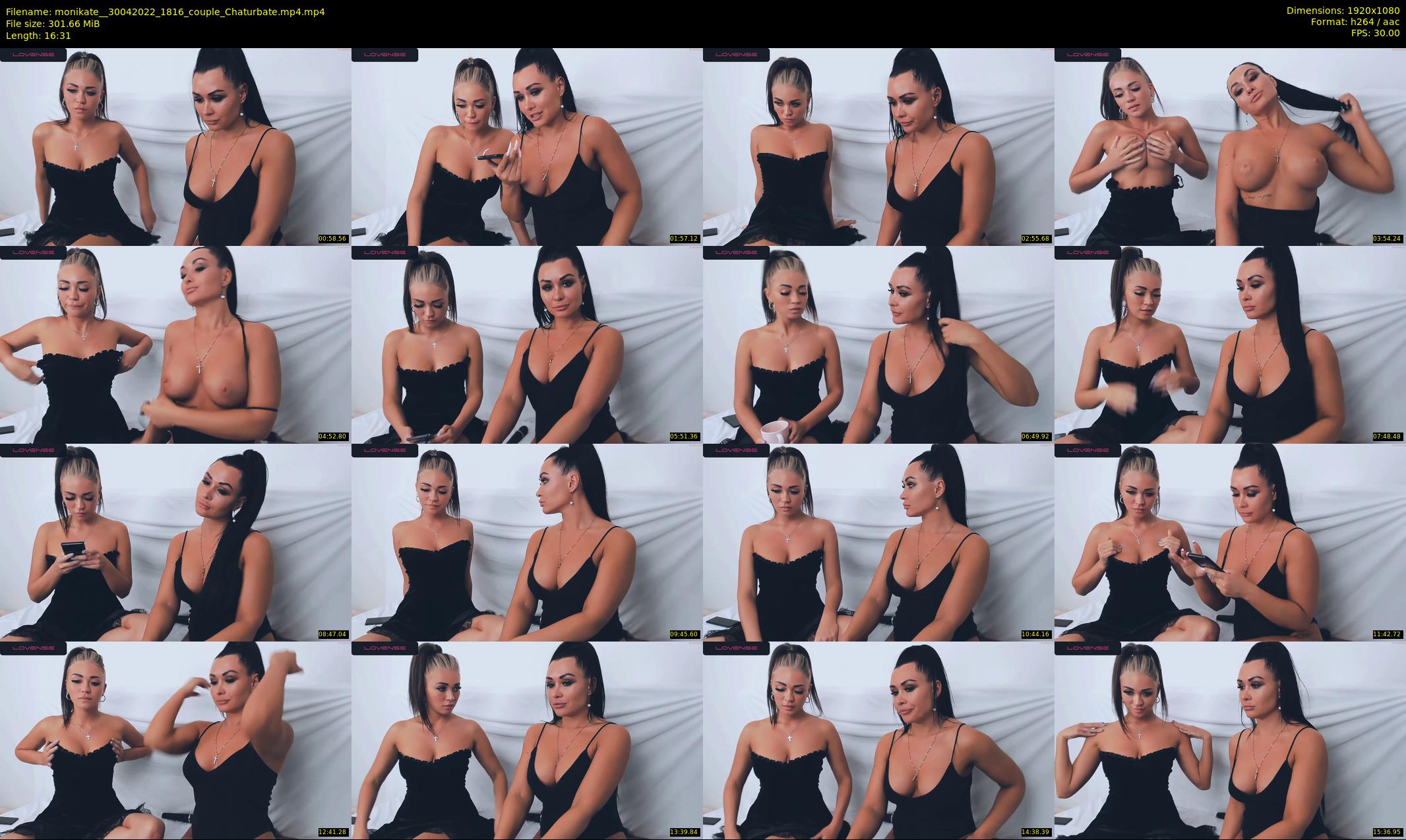monikate_ — 17 minute Chaturbate couple cam show recording, 1080p, Apr 30, 2022