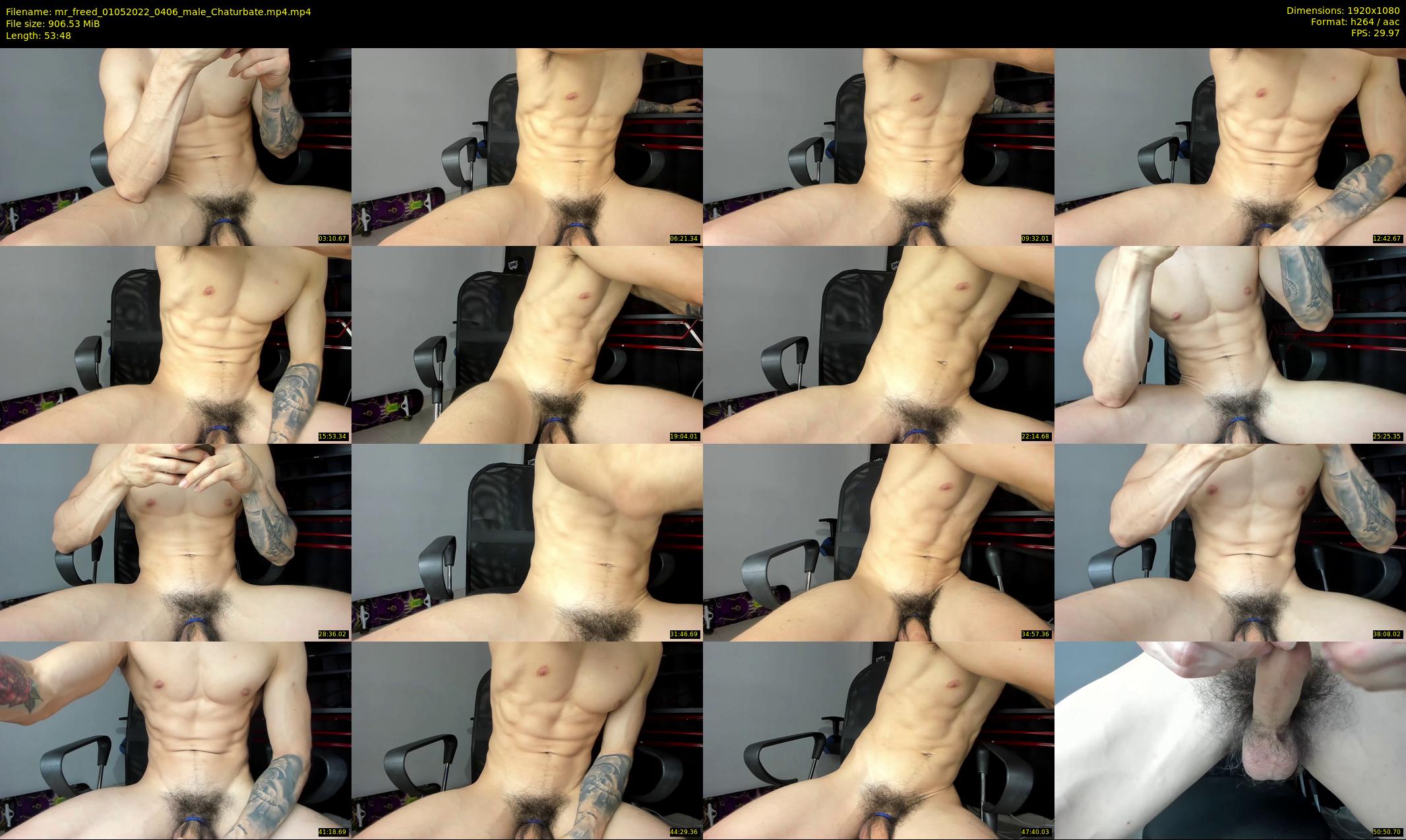 mr_freed — 54 minute Chaturbate male cam show recording, 1080p, May 1, 2022