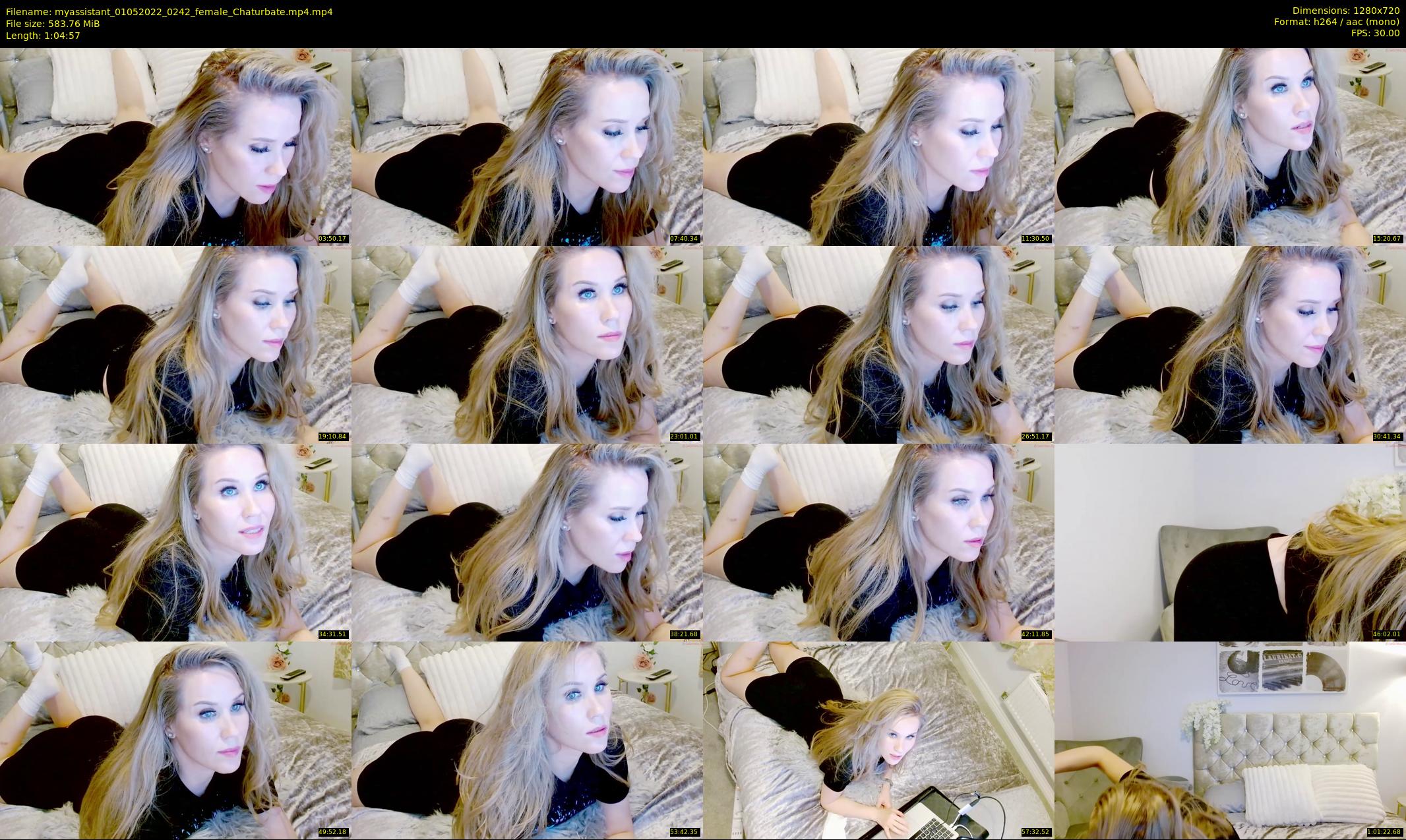 myassistant — 65 minute Chaturbate female cam show recording, 720p, May 1, 2022