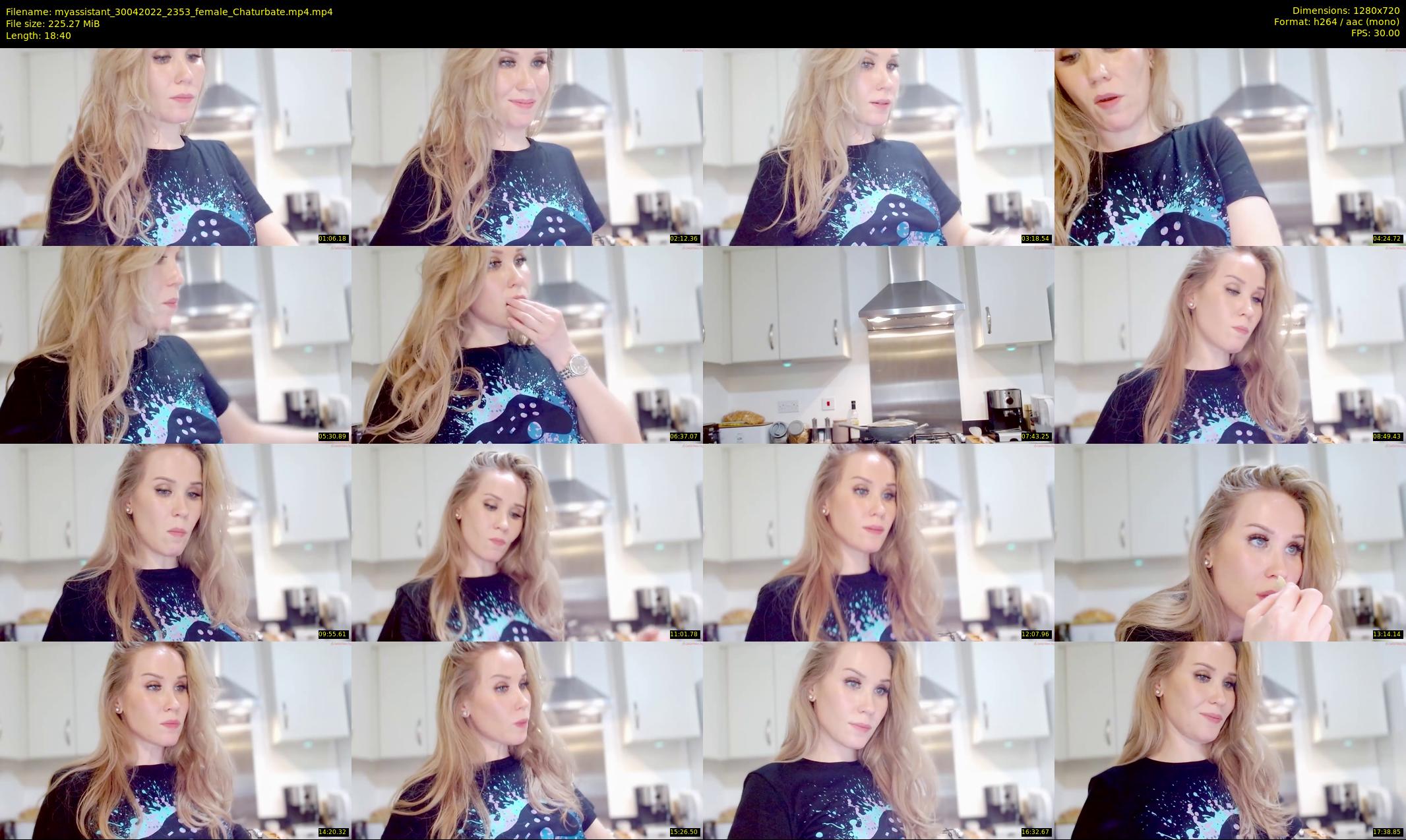 myassistant — 19 minute Chaturbate female cam show recording, 720p, Apr 30, 2022