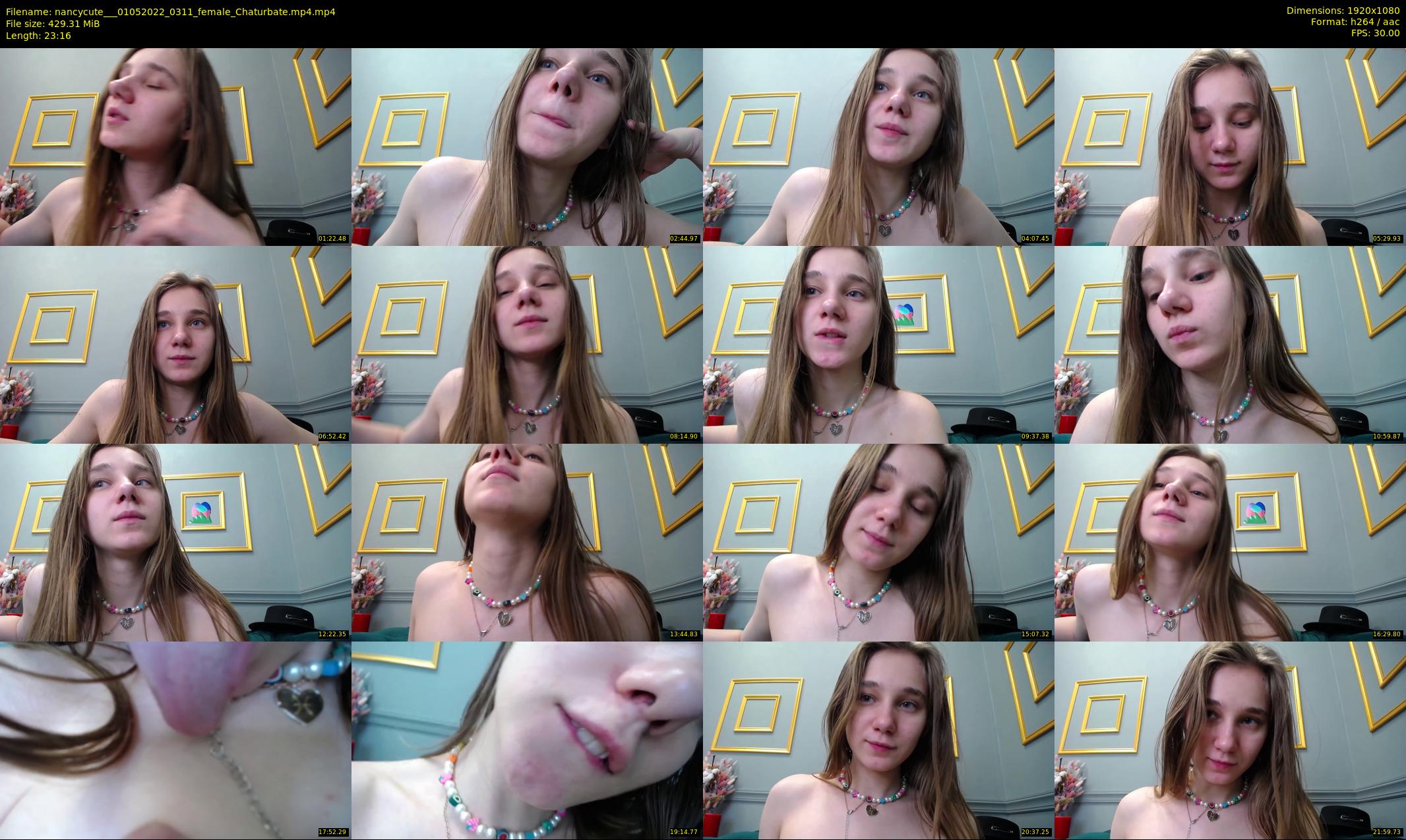 nancycute__ — 24 minute Chaturbate female cam show recording, 1080p, May 1, 2022