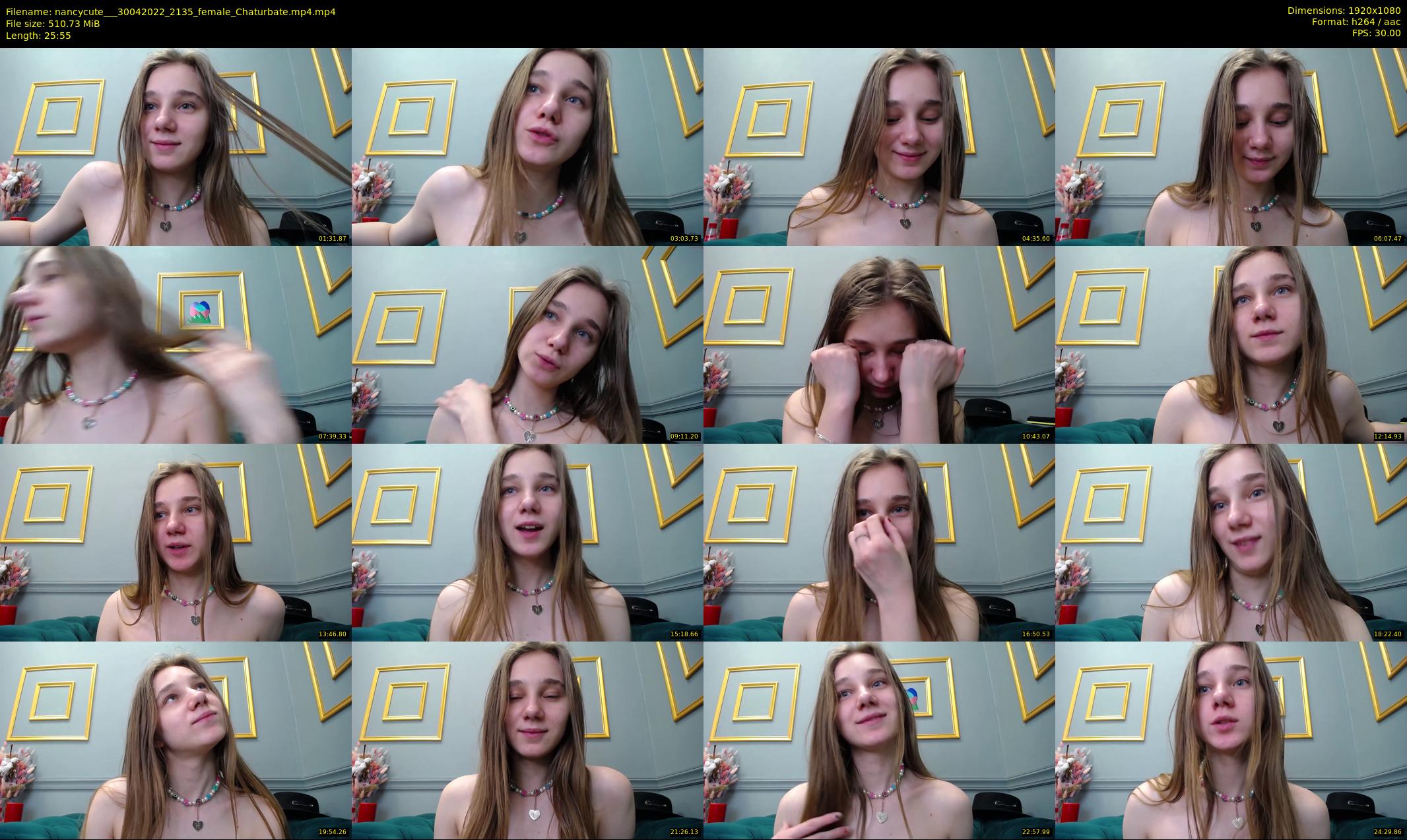 nancycute__ — 26 minute Chaturbate female cam show recording, 1080p, Apr 30, 2022