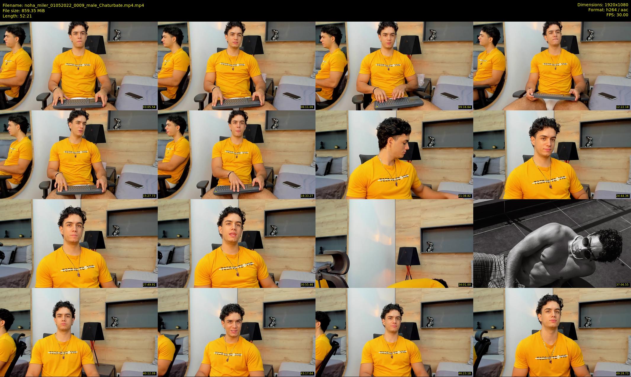 noha_miler — 53 minute Chaturbate male cam show recording, 1080p, May 1, 2022