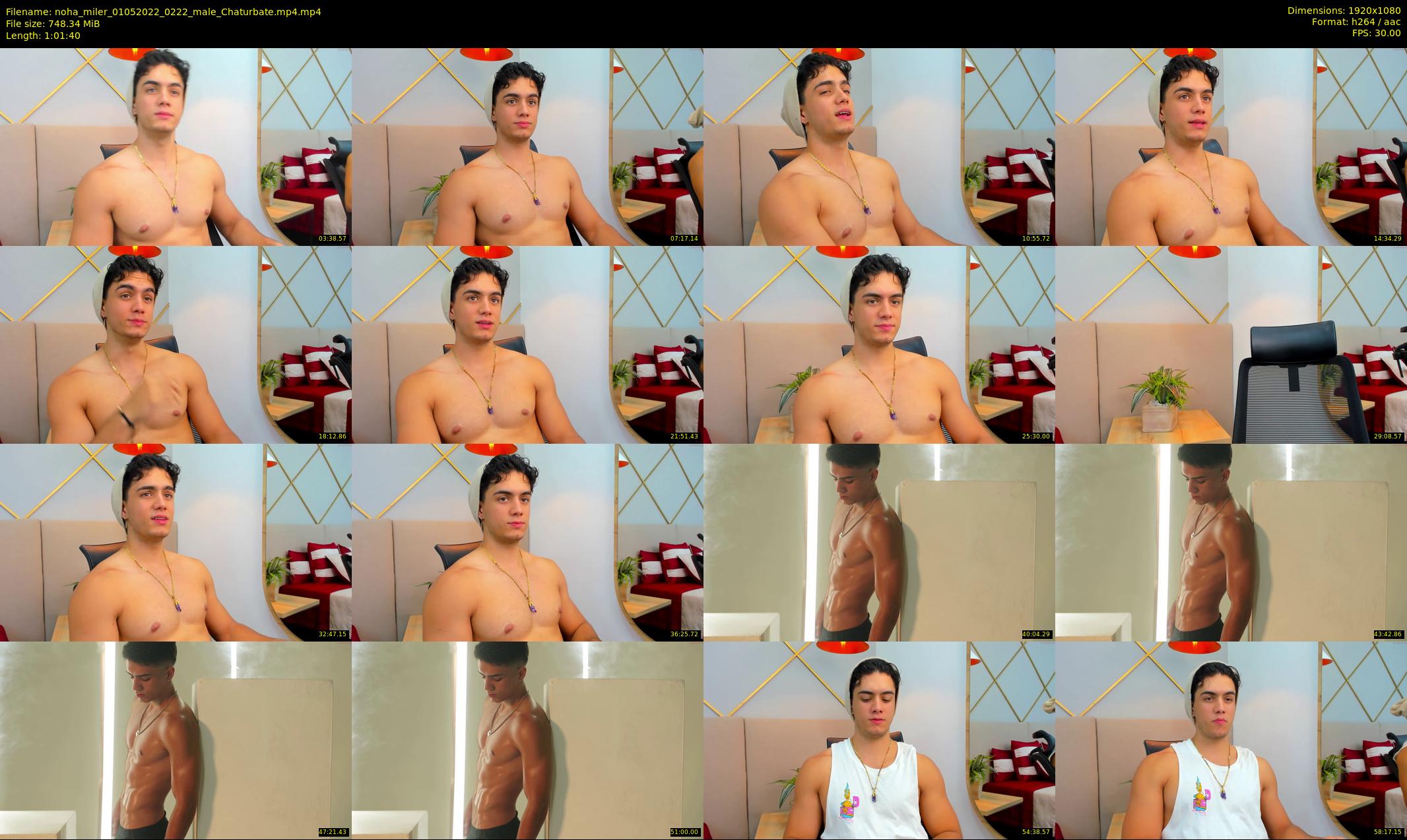 noha_miler — 62 minute Chaturbate male cam show recording, 1080p, May 1, 2022