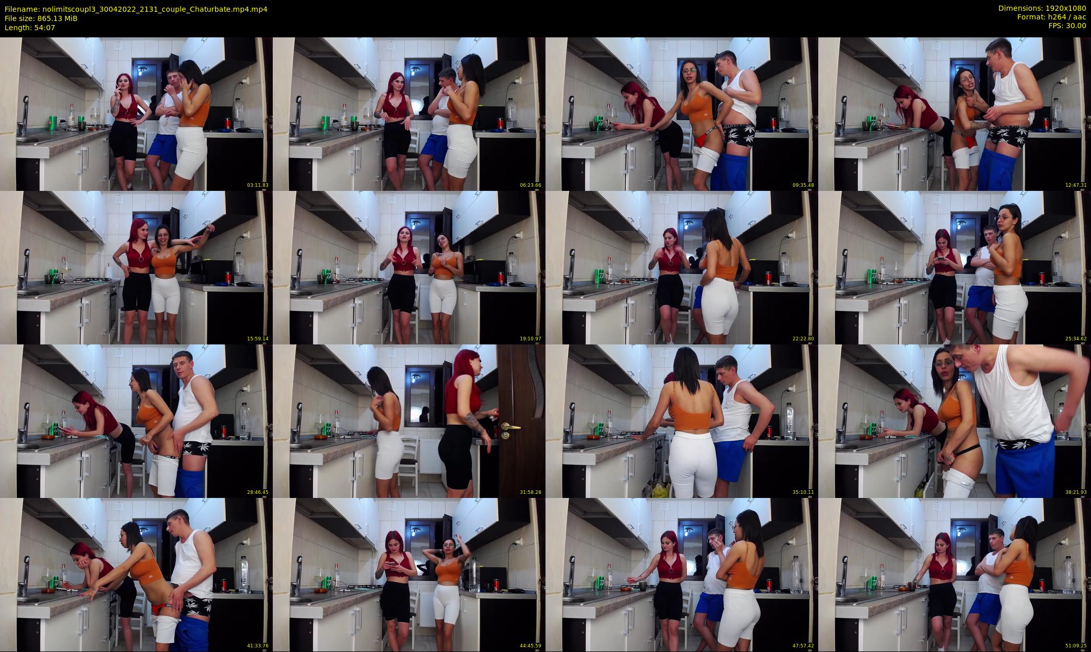 nolimitscoupl3 — 55 minute Chaturbate couple cam show recording, 1080p, Apr 30, 2022