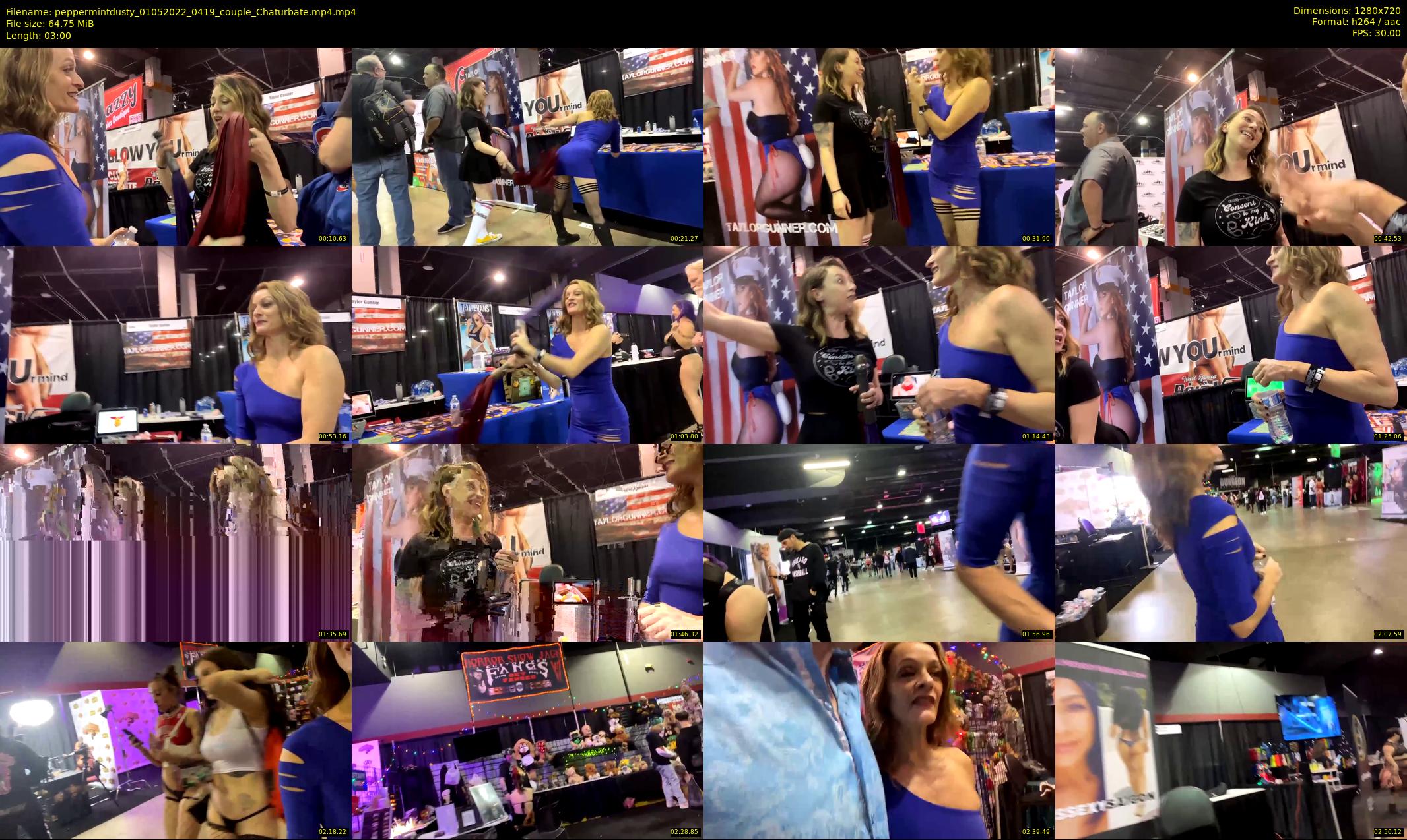 peppermintdusty — 3 minute Chaturbate couple cam show recording, 720p, May 1, 2022