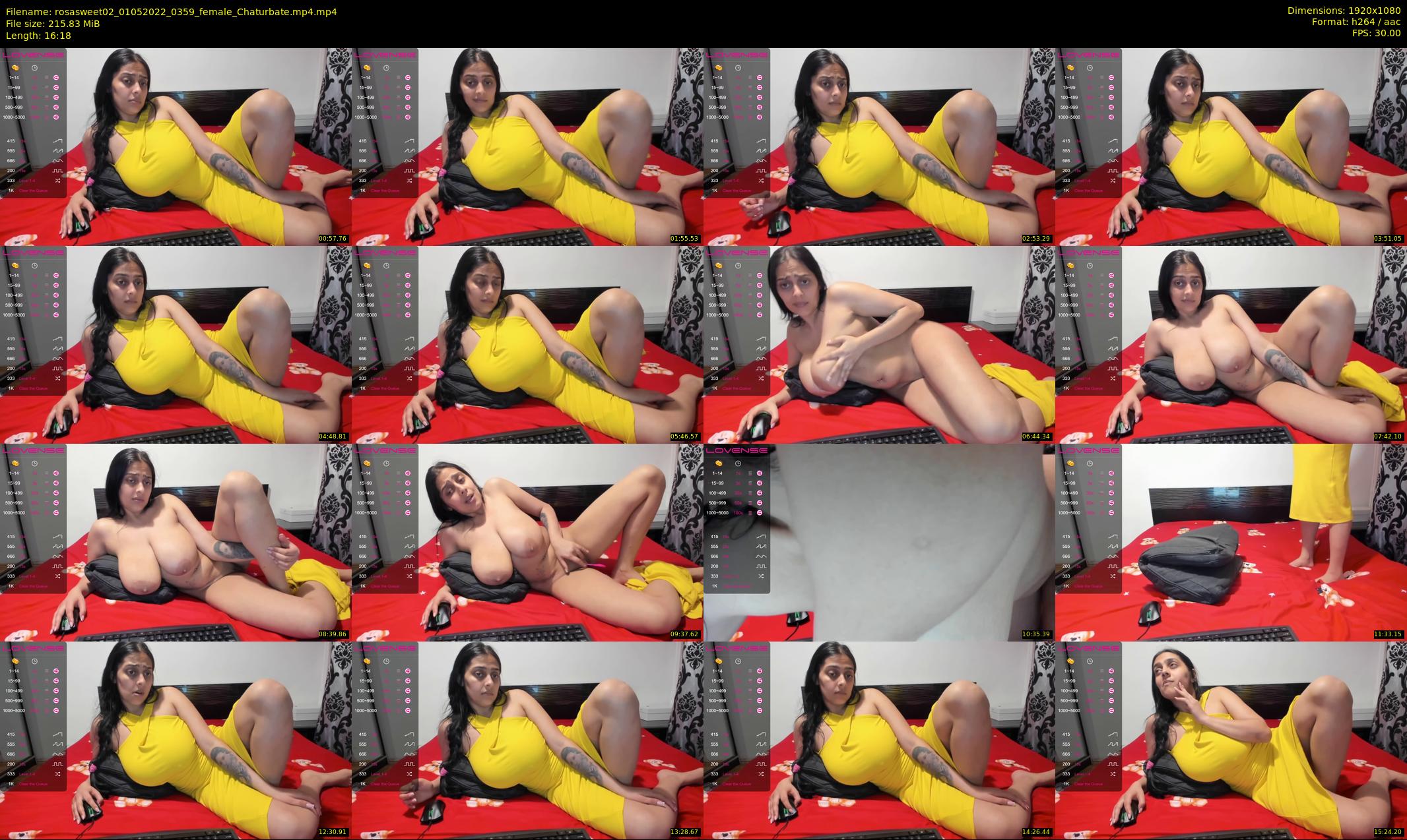 rosasweet02 — 17 minute Chaturbate female cam show recording, 1080p, May 1, 2022