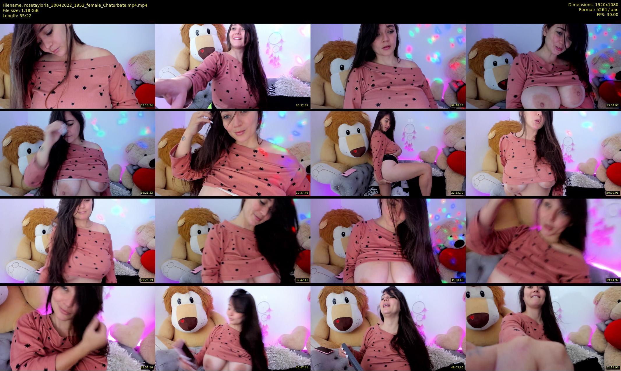 rosetaylorla — 56 minute Chaturbate female cam show recording, 1080p, Apr 30, 2022