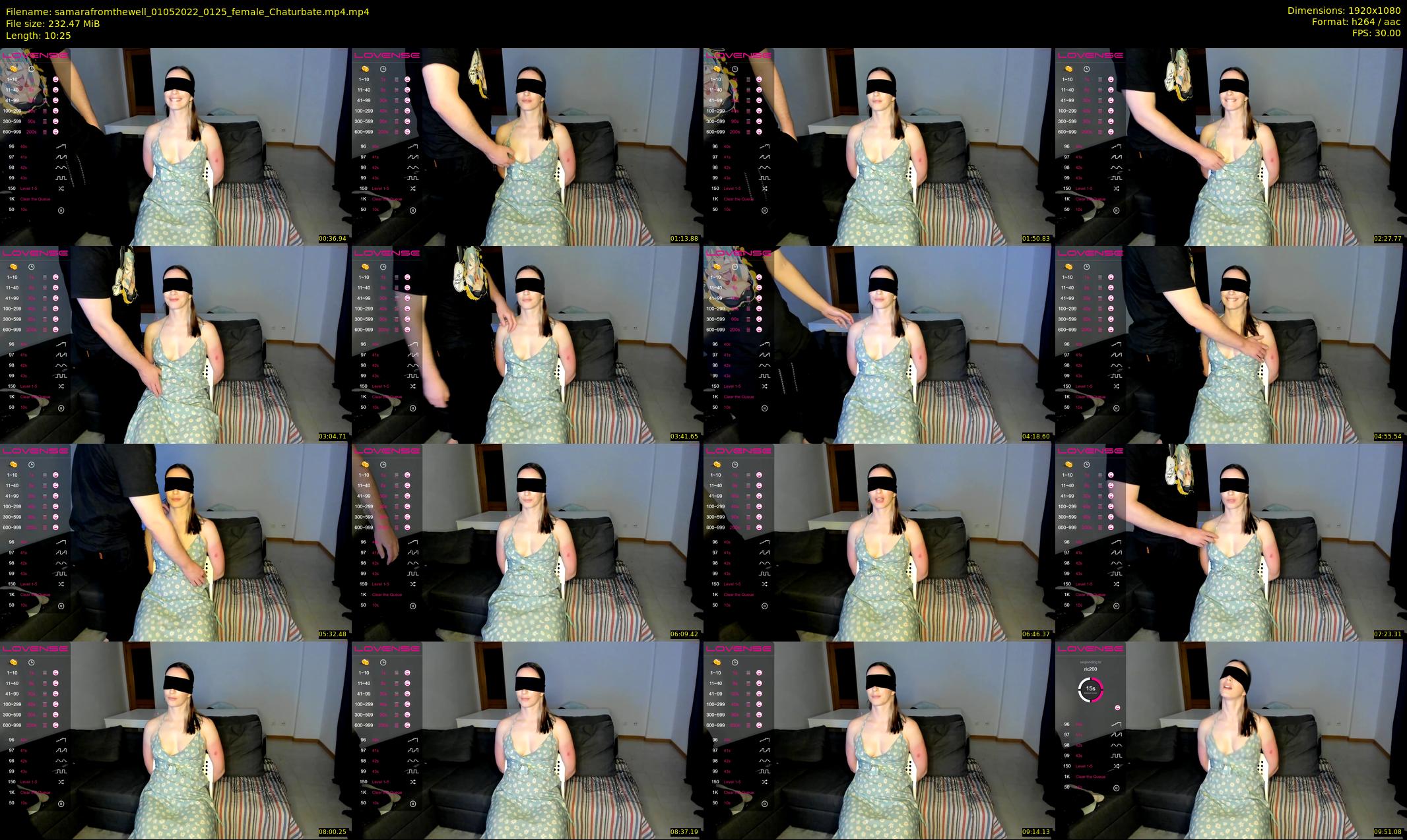 samarafromthewell — 11 minute Chaturbate female cam show recording, 1080p, May 1, 2022