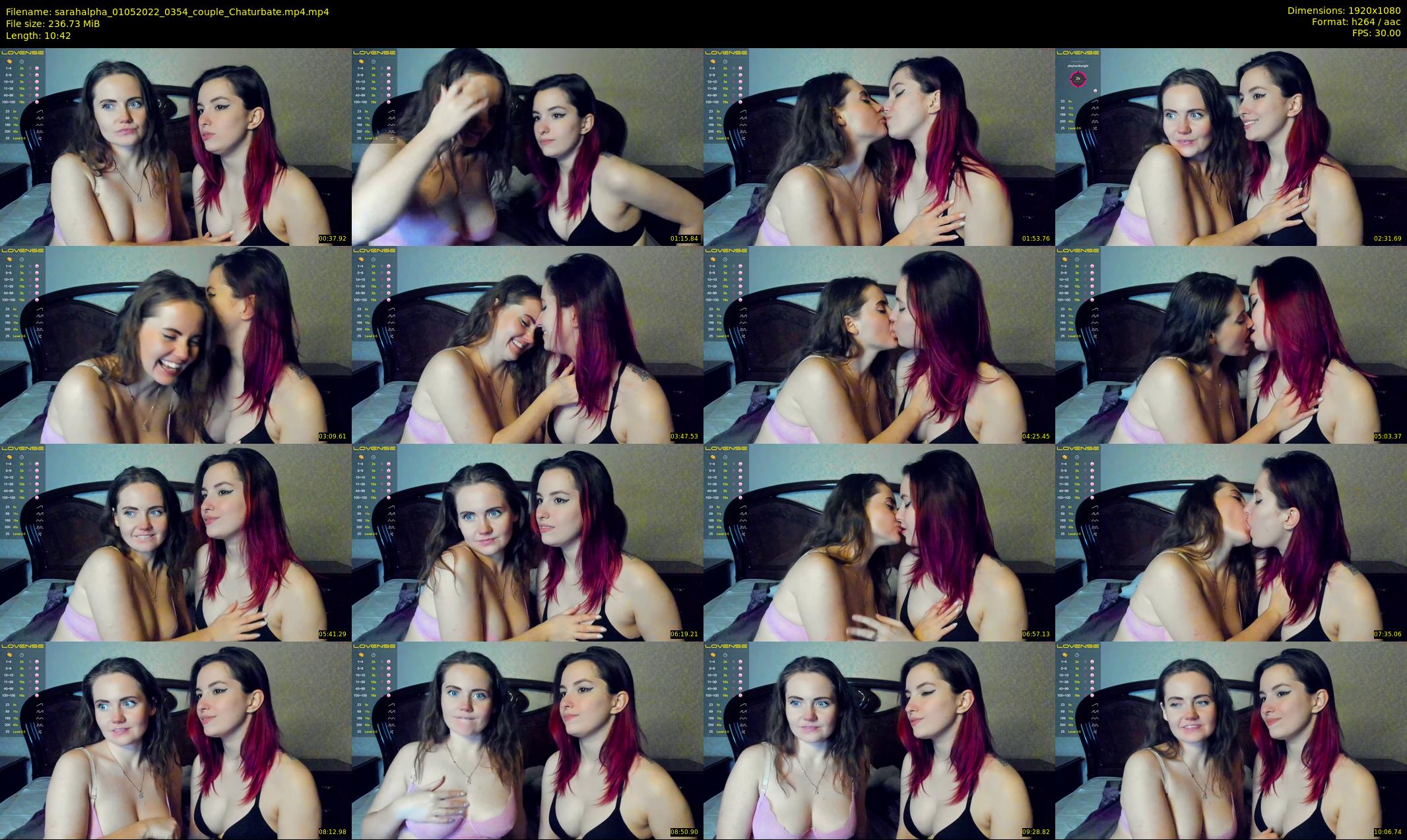 sarahalpha — 11 minute Chaturbate couple cam show recording, 1080p, May 1, 2022