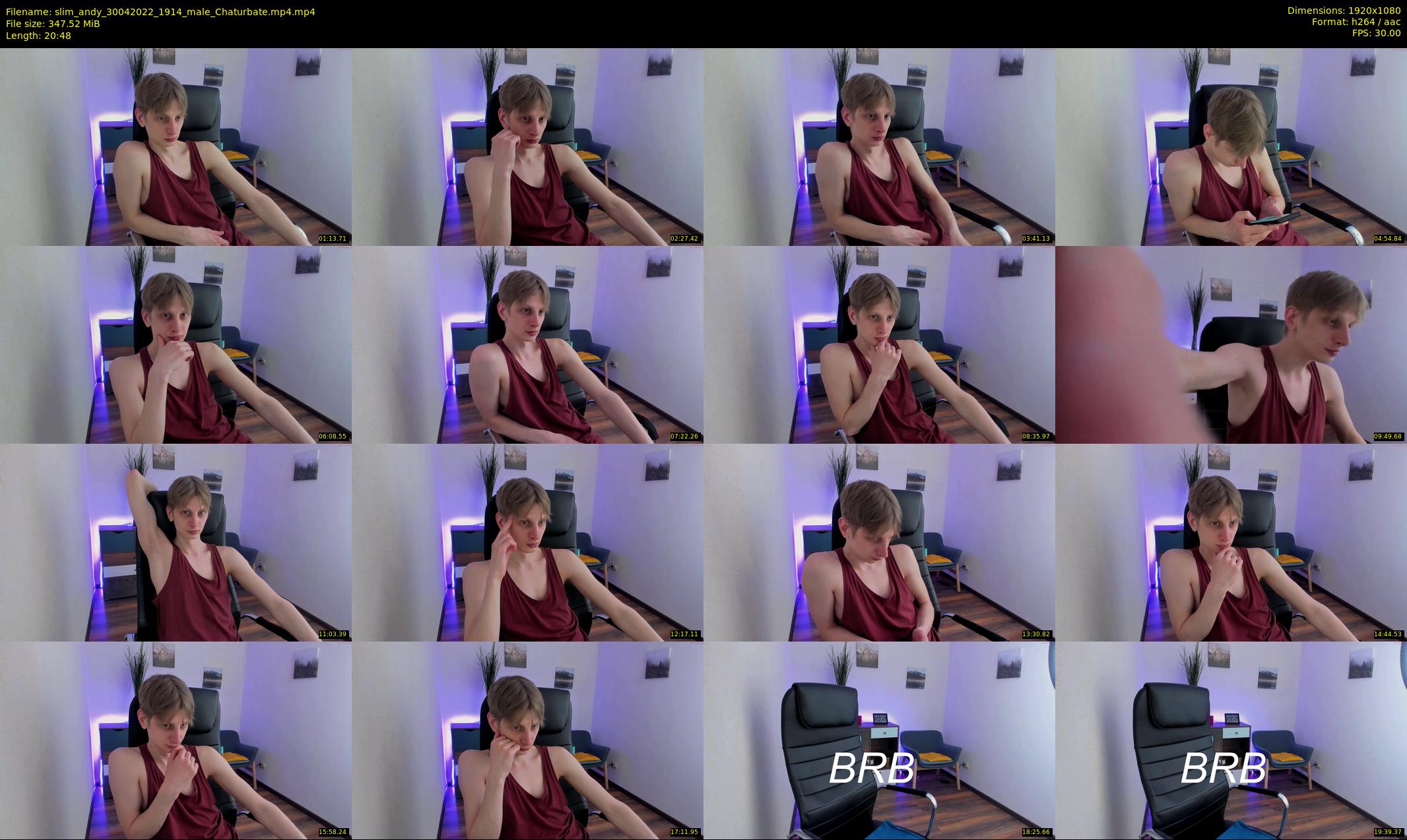 slim_andy — 21 minute Chaturbate male cam show recording, 1080p, Apr 30, 2022