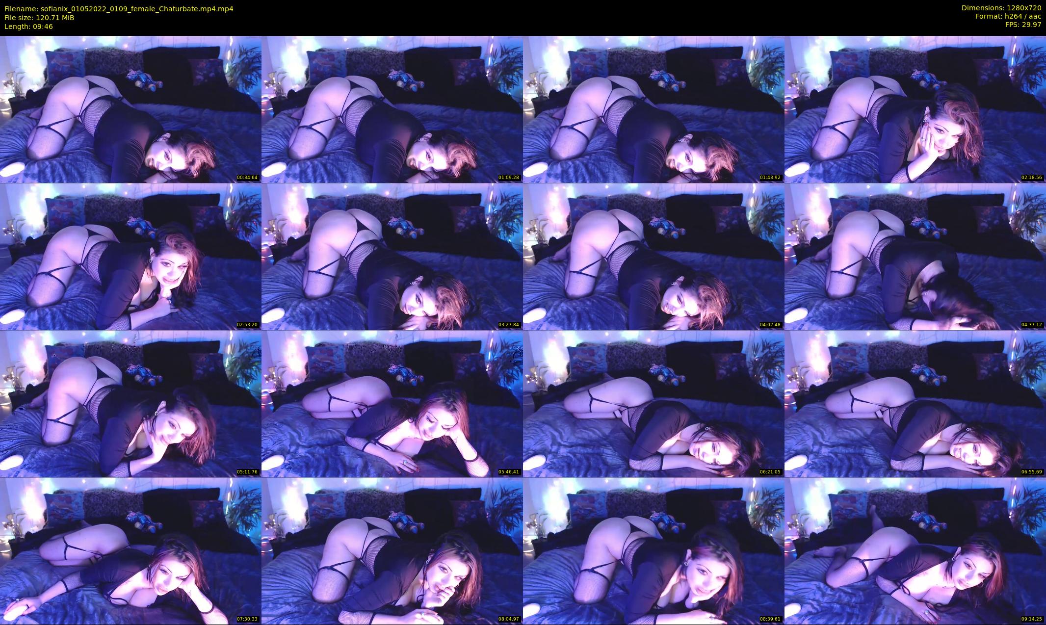 sofianix — 10 minute Chaturbate female cam show recording, 720p, May 1, 2022