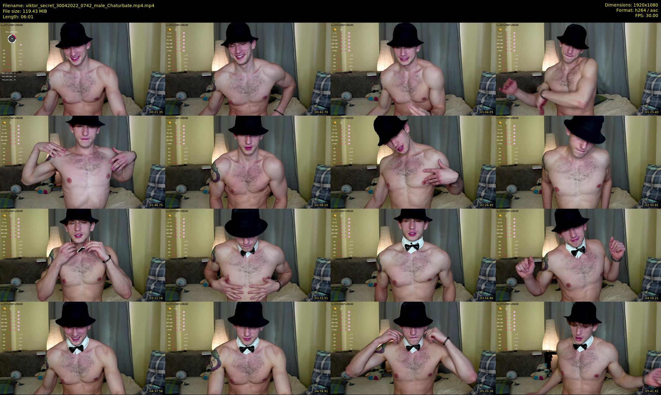viktor_secret — 7 minute Chaturbate male cam show recording, 1080p, Apr 30, 2022