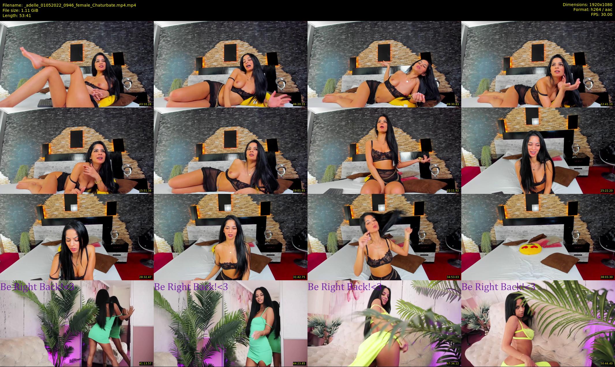 _adelle — 54 minute Chaturbate female cam show recording, 1080p, May 1, 2022