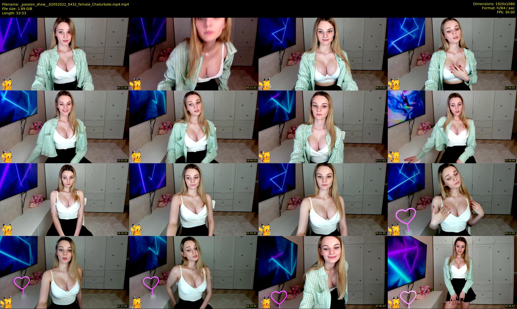 _passion_show_ — 54 minute Chaturbate couple cam show recording, 1080p, May 2, 2022
