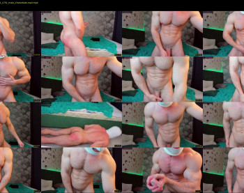 adam_muscle_ — 54 minute Chaturbate male cam show recording, 1080p, May 1, 2022