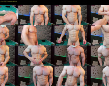 adam_muscle_ — 54 minute Chaturbate male cam show recording, 1080p, May 1, 2022