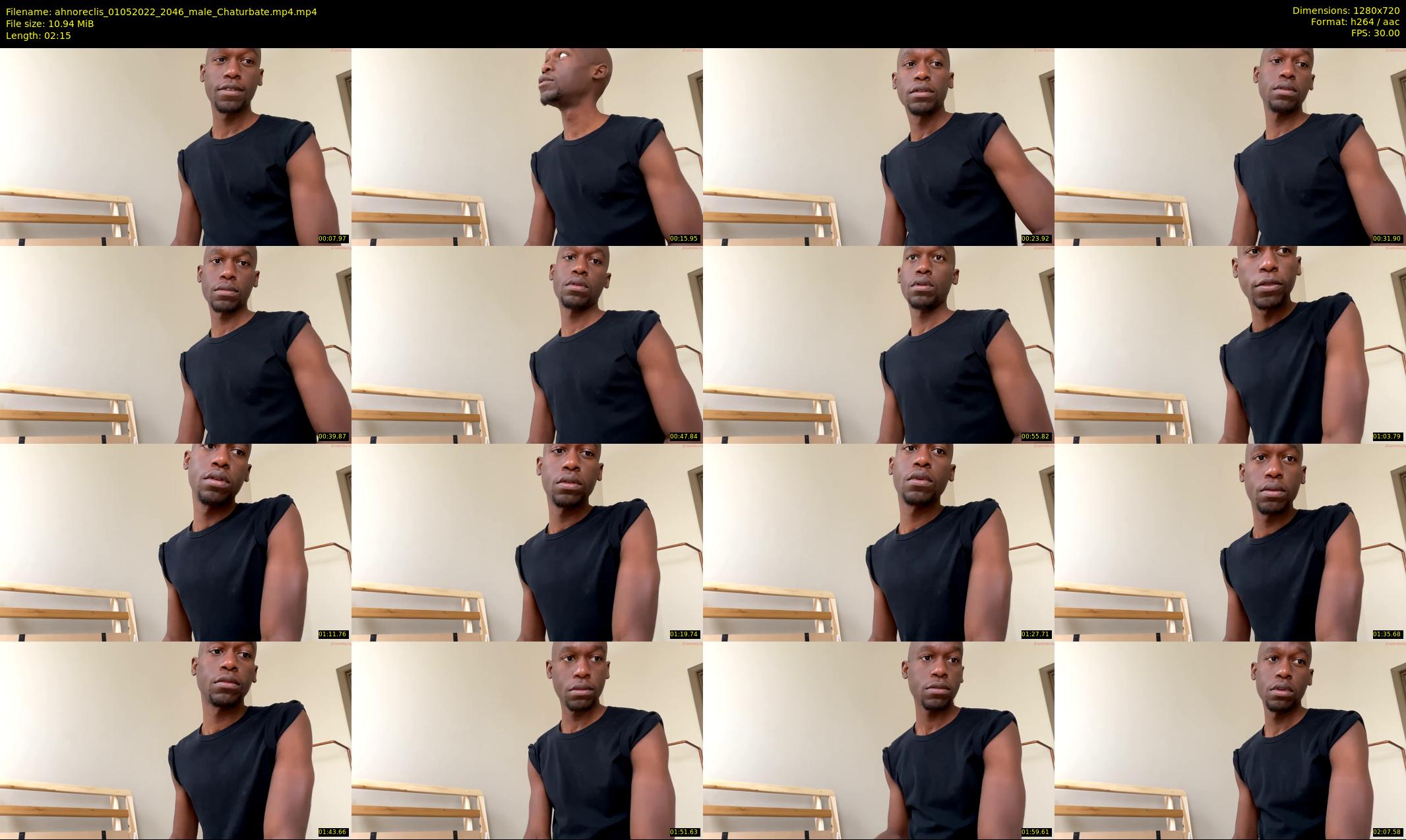 ahnoreclis — 3 minute Chaturbate male cam show recording, 720p, May 1, 2022