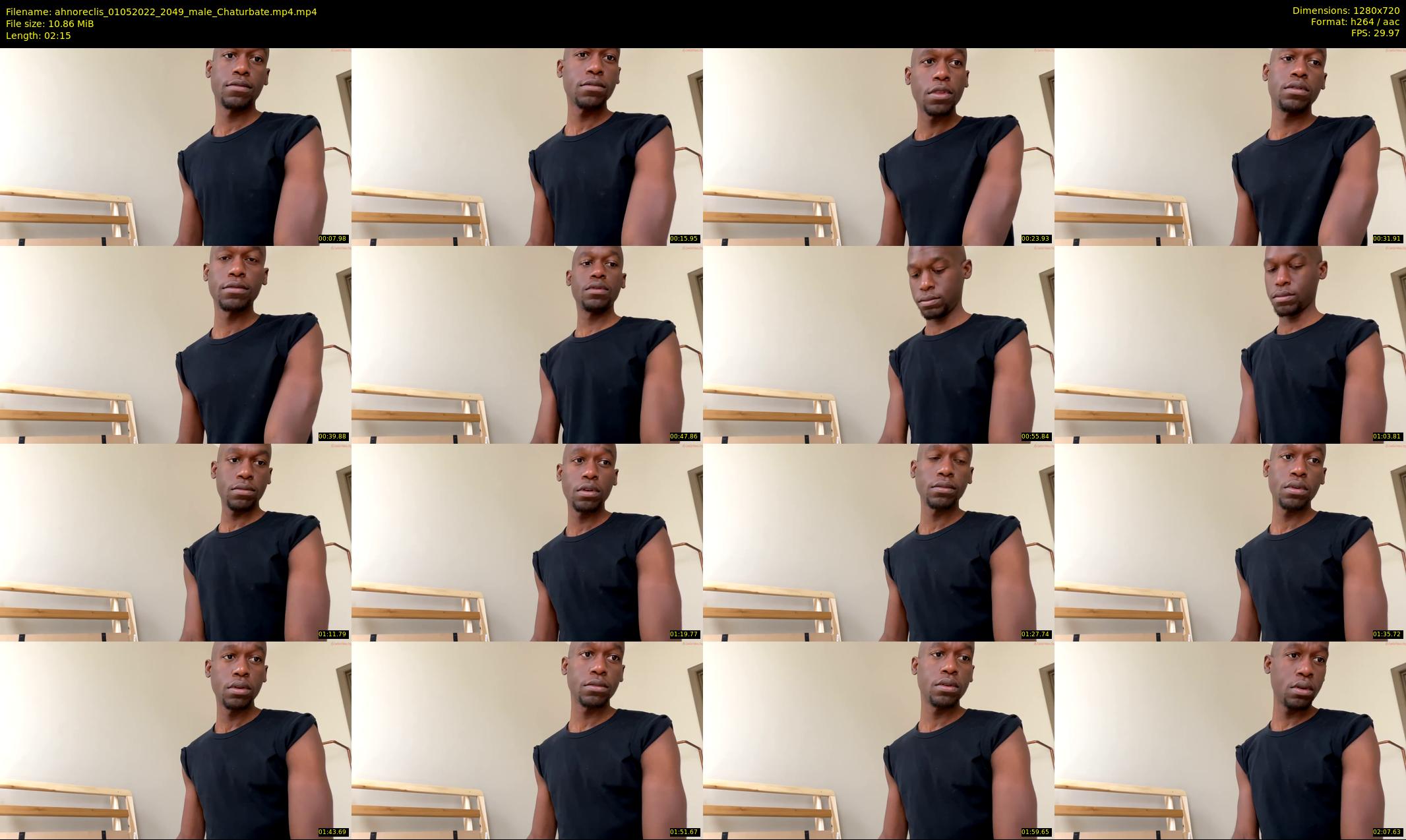 ahnoreclis — 3 minute Chaturbate male cam show recording, 720p, May 1, 2022