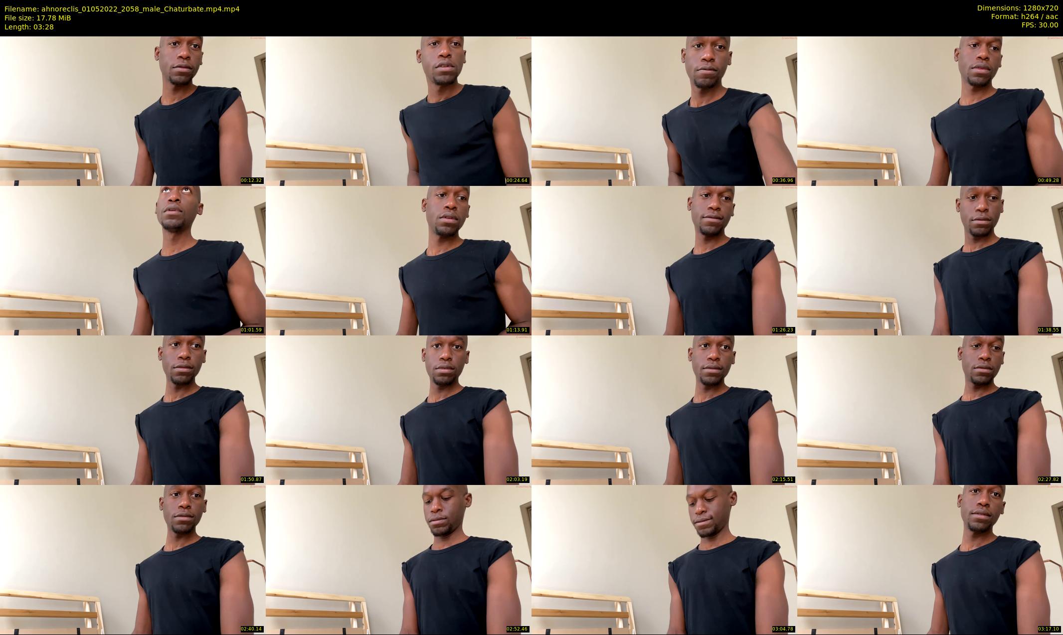 ahnoreclis — 4 minute Chaturbate male cam show recording, 720p, May 1, 2022