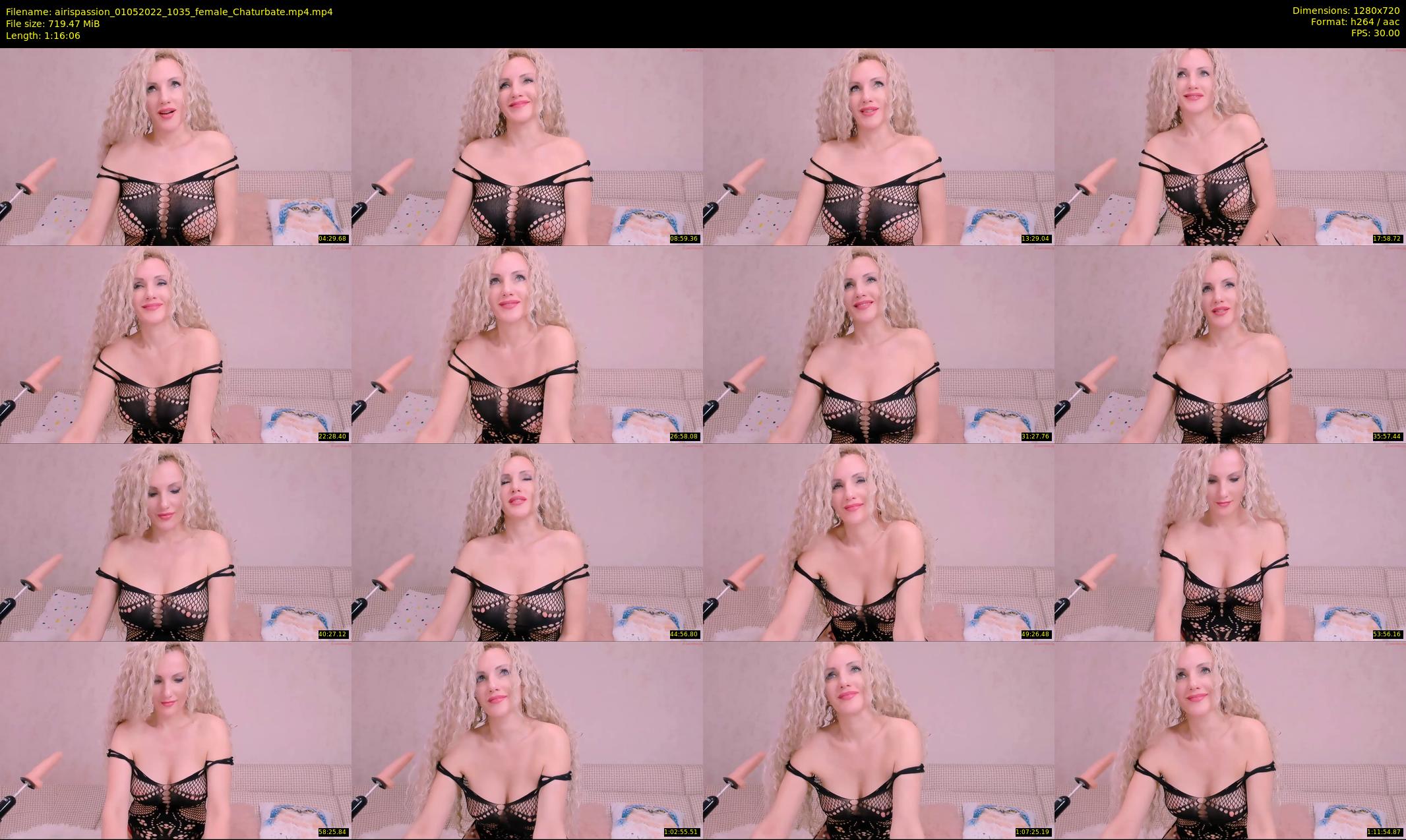 airispassion — 77 minute Chaturbate female cam show recording, 720p, May 1, 2022