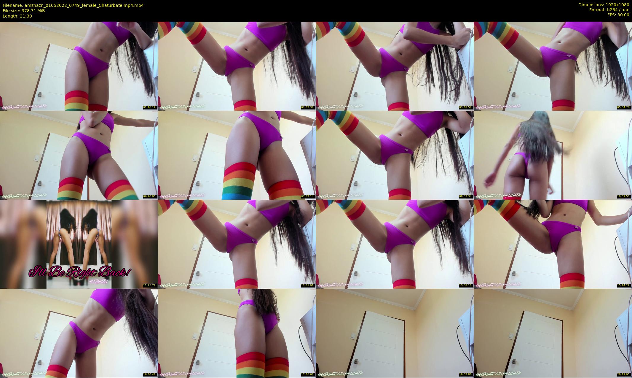 amznazn — 22 minute Chaturbate female cam show recording, 1080p, May 1, 2022