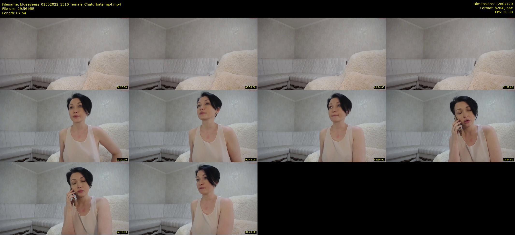 blueeyeess — 8 minute Chaturbate female cam show recording, 720p, May 1, 2022