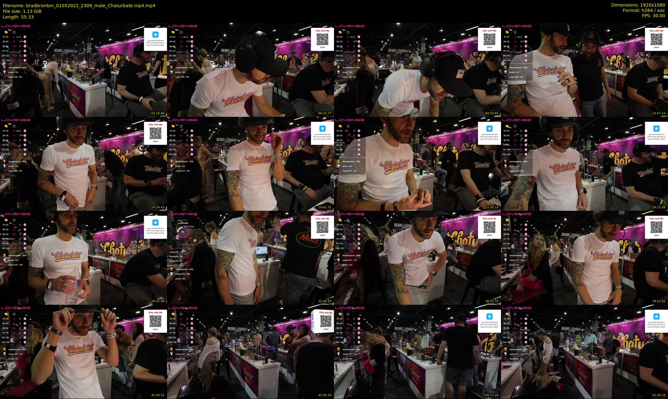 bradbronton — 56 minute Chaturbate male cam show recording, 1080p, May 1, 2022