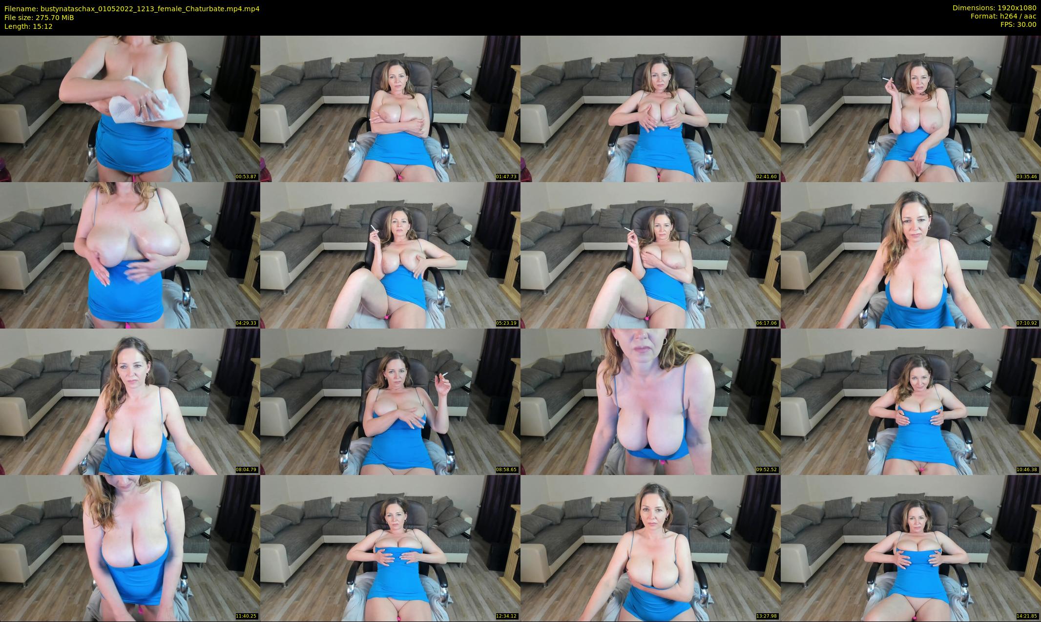bustynataschax — 16 minute Chaturbate female cam show recording, 1080p, May 1, 2022