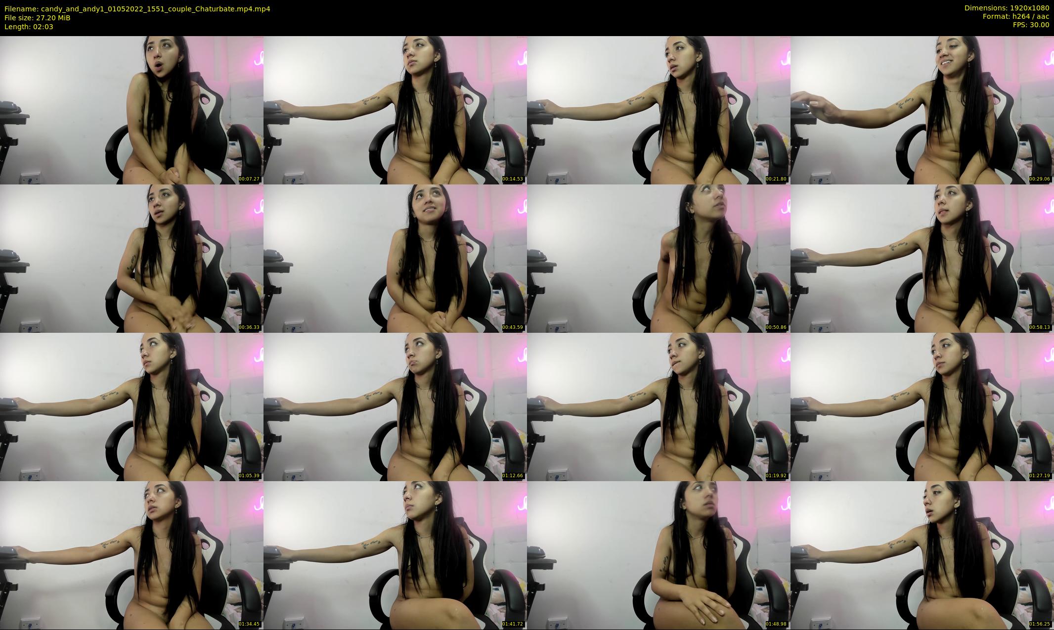 candy_and_andy1 — 3 minute Chaturbate couple cam show recording, 1080p, May 1, 2022