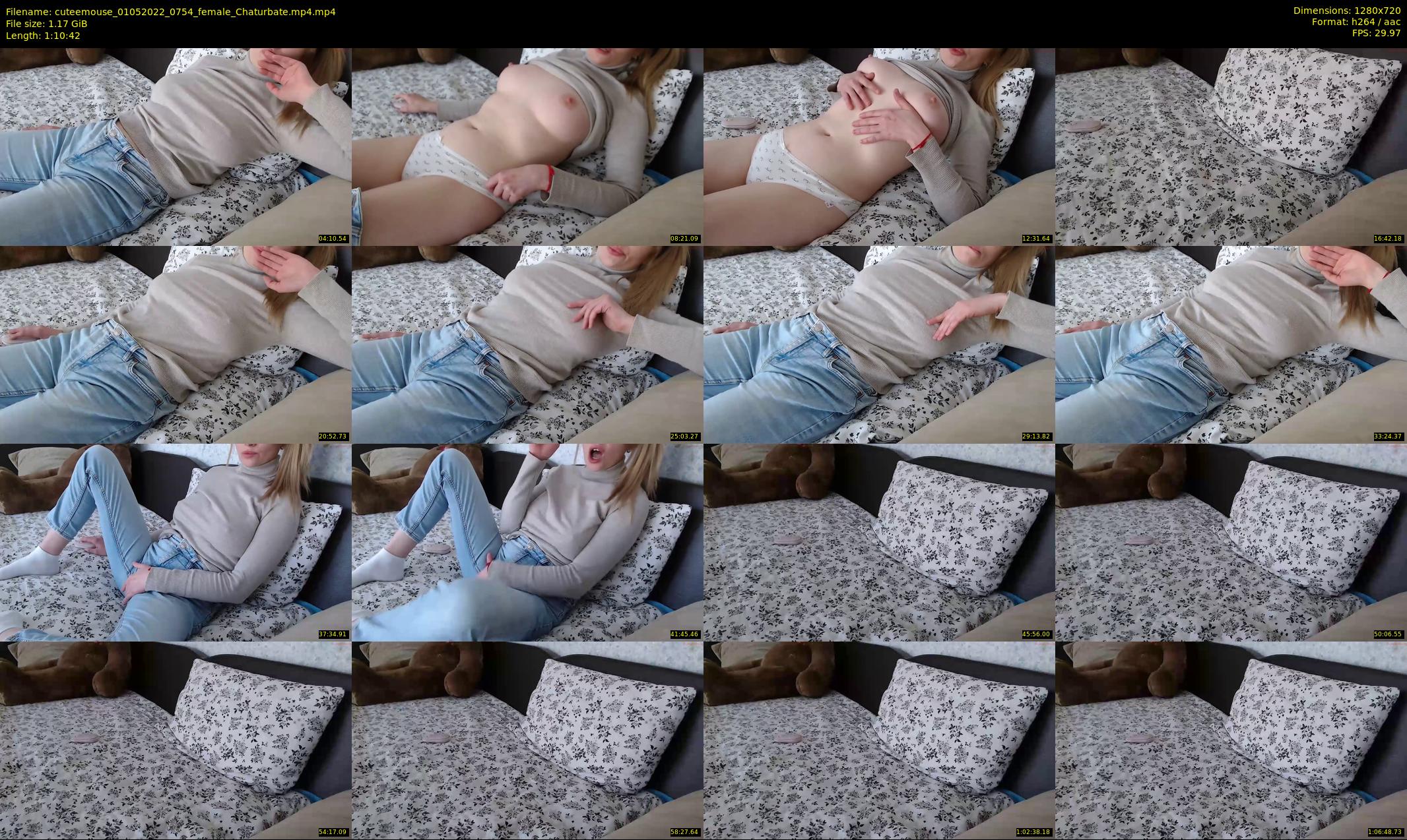 cuteemouse — 71 minute Chaturbate female cam show recording, 720p, May 1, 2022