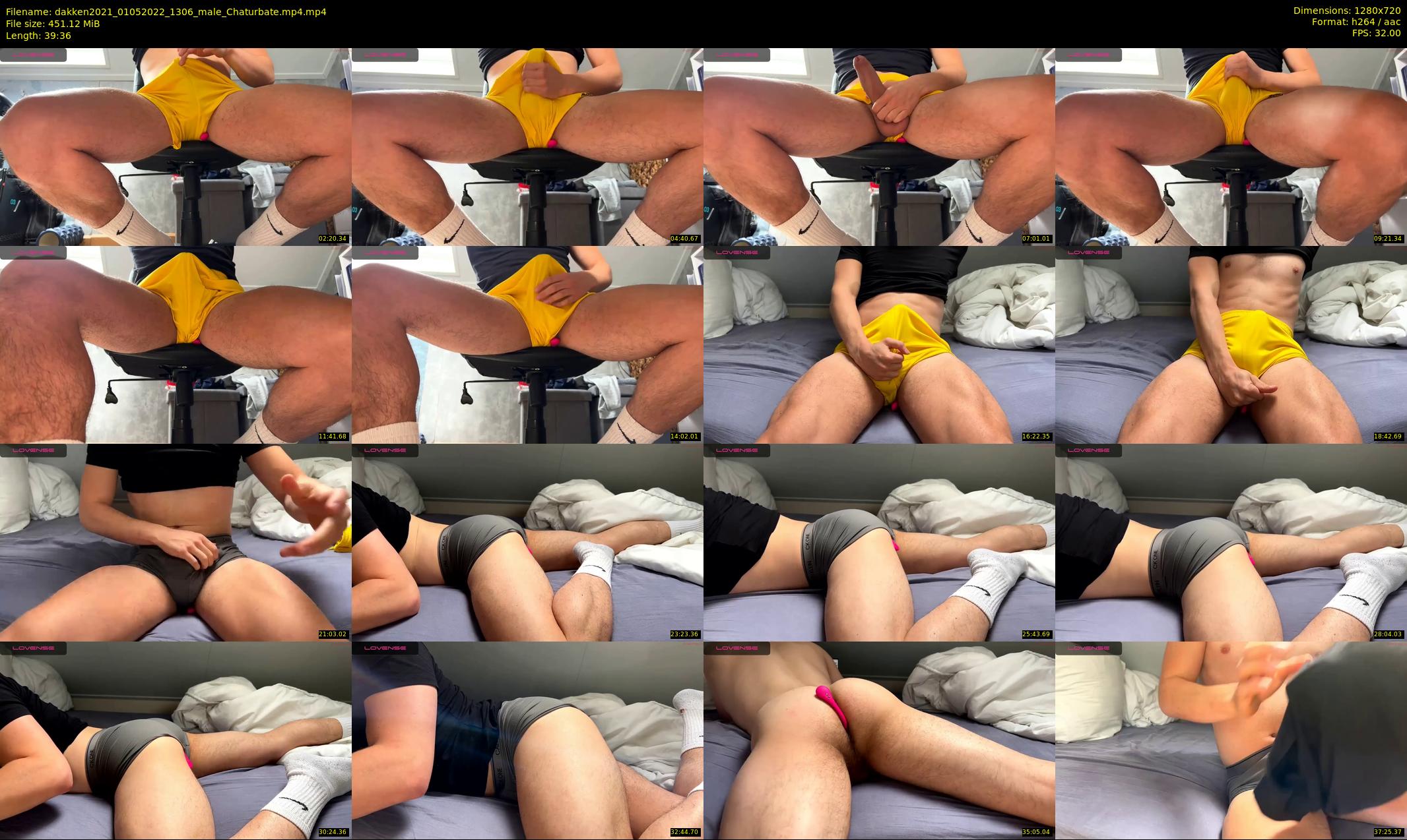 dakken2021 — 40 minute Chaturbate male cam show recording, 720p, May 1, 2022