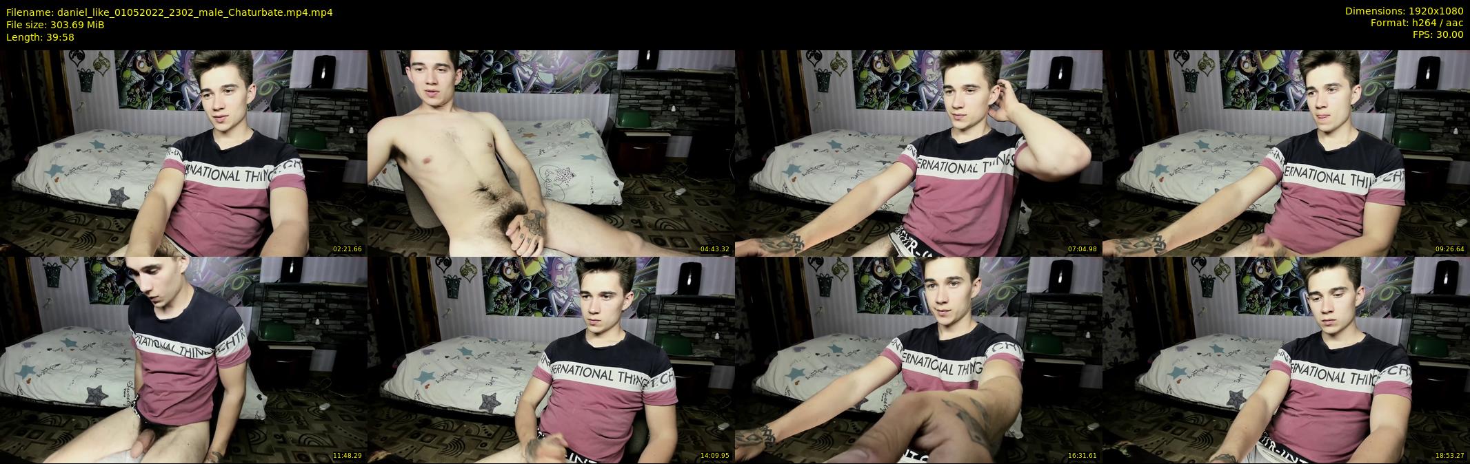 daniel_like — 40 minute Chaturbate male cam show recording, 1080p, May 1, 2022
