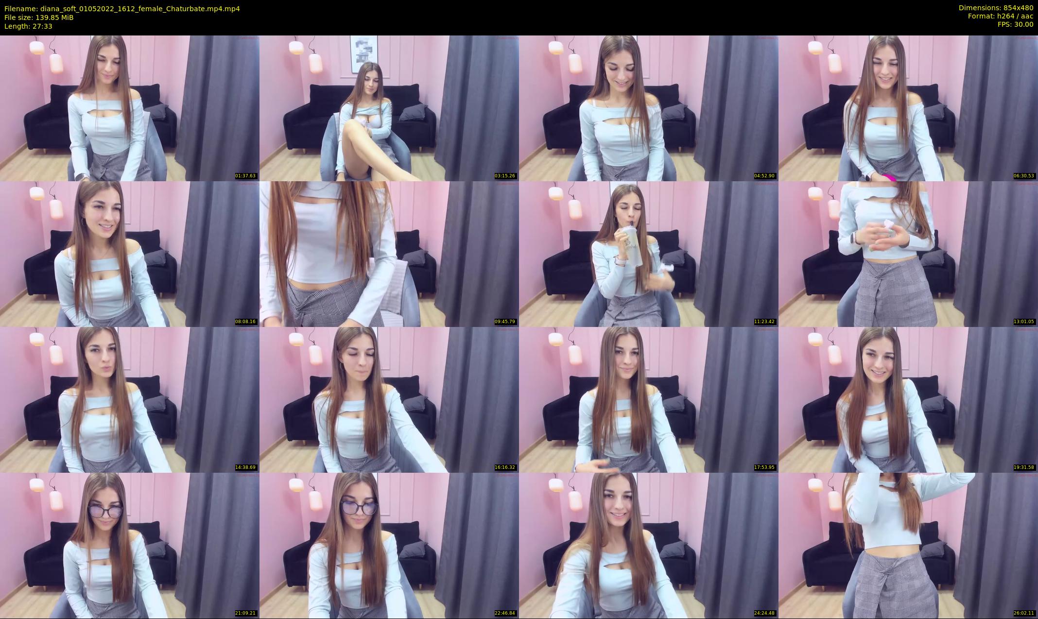 diana_soft — 28 minute Chaturbate female cam show recording, 480p, May 1, 2022