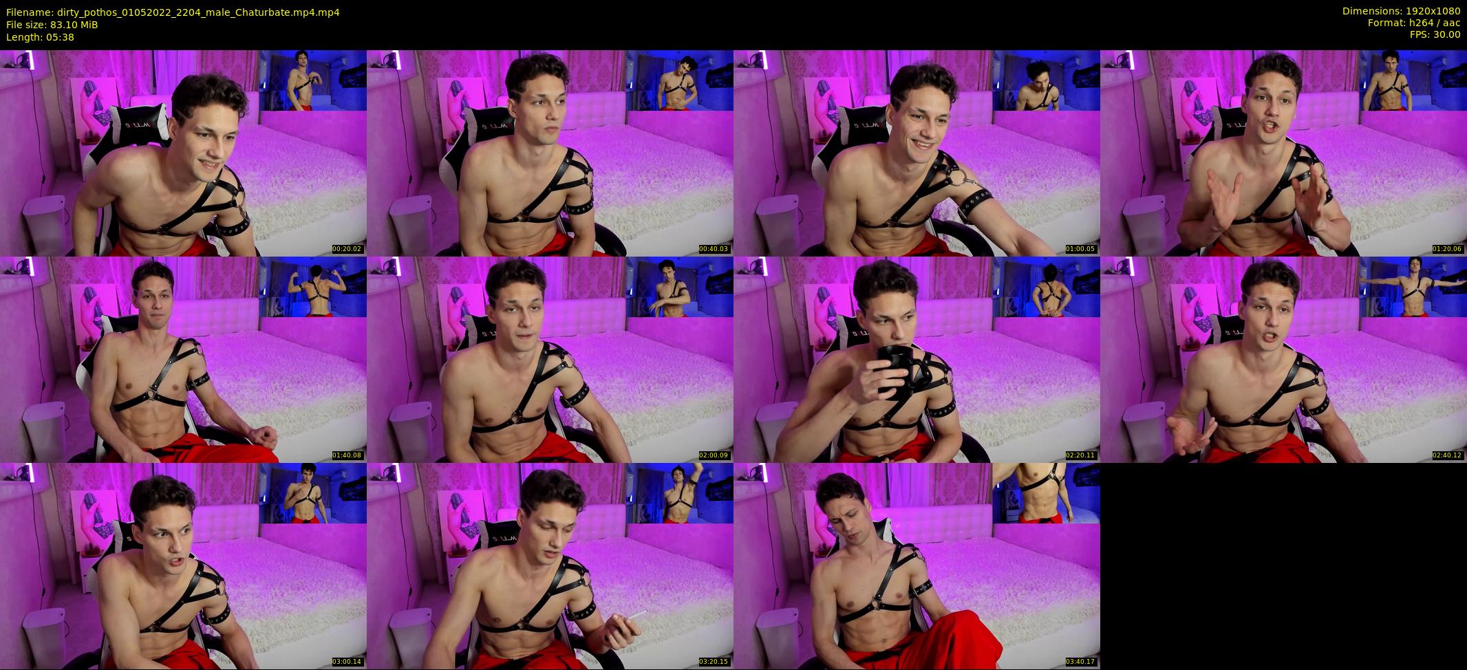 dirty_pothos — 6 minute Chaturbate male cam show recording, 1080p, May 1, 2022