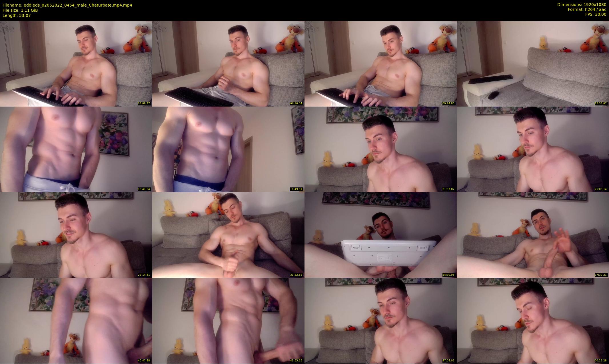 eddieds — 54 minute Chaturbate male cam show recording, 1080p, May 2, 2022