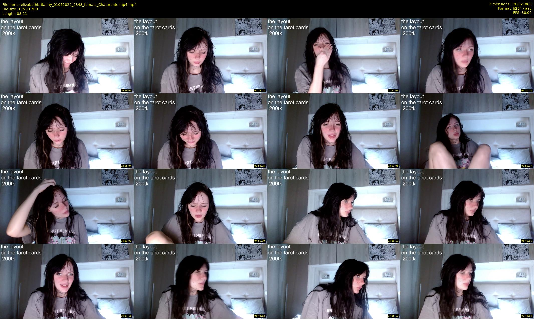 elizabethbritanny — 9 minute Chaturbate female cam show recording, 1080p, May 1, 2022