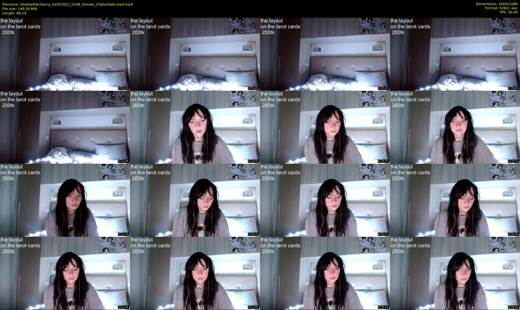 elizabethbritanny — 7 minute Chaturbate female cam show recording, 1080p, May 2, 2022