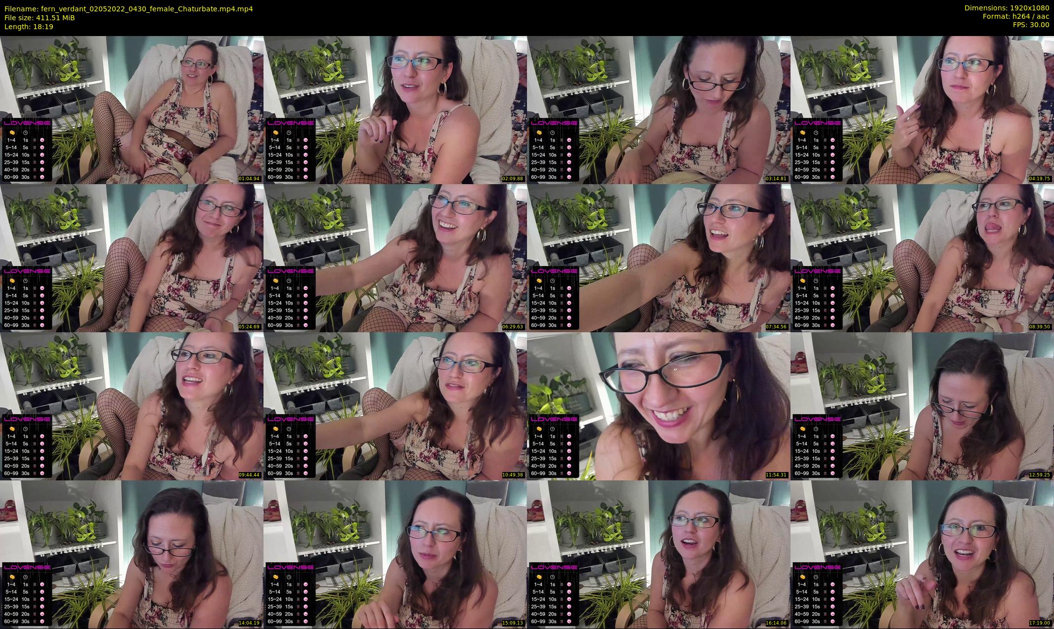 fern_verdant — 19 minute Chaturbate female cam show recording, 1080p, May 2, 2022