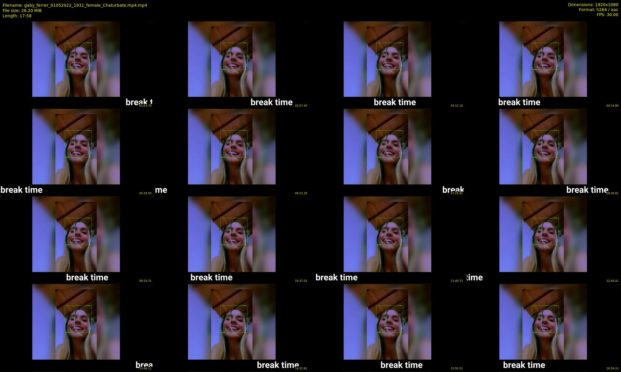 gaby_ferrer — 18 minute Chaturbate female cam show recording, 1080p, May 1, 2022