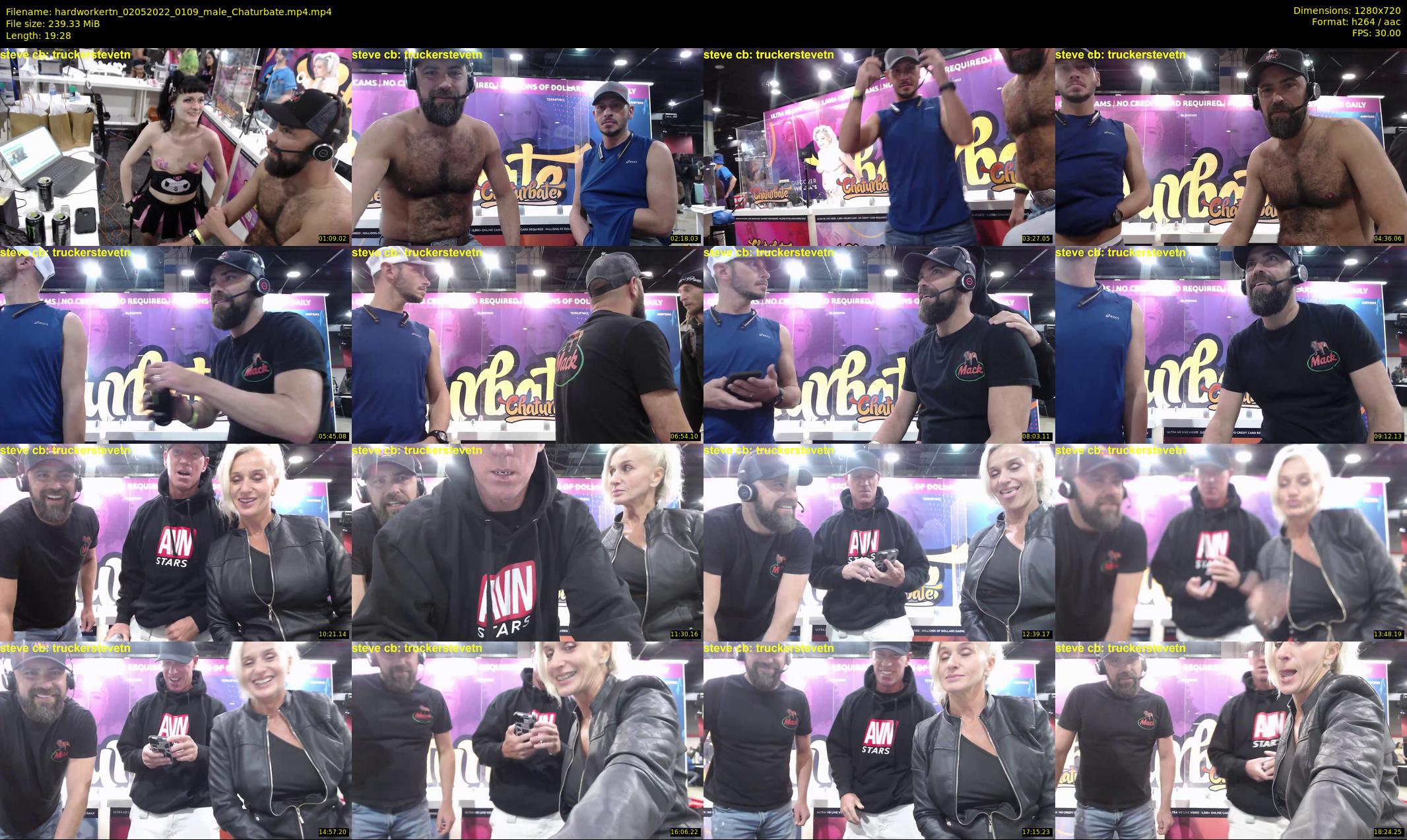 hardworkertn — 20 minute Chaturbate male cam show recording, 720p, May 2, 2022