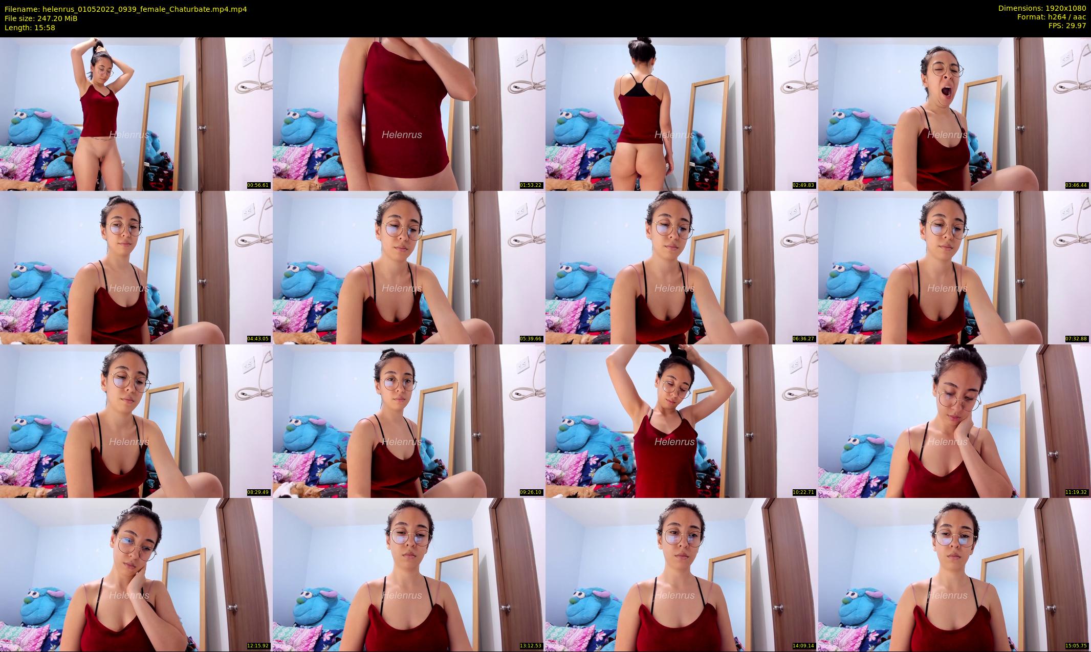 helenrus — 16 minute Chaturbate female cam show recording, 1080p, May 1, 2022