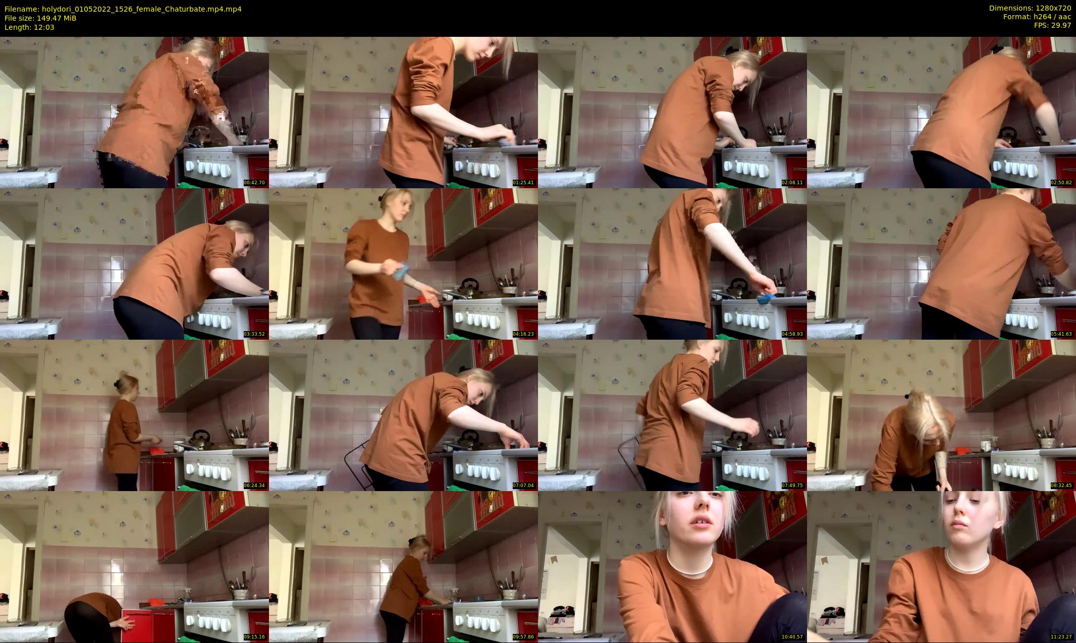 holydori — 13 minute Chaturbate female cam show recording, 720p, May 1, 2022