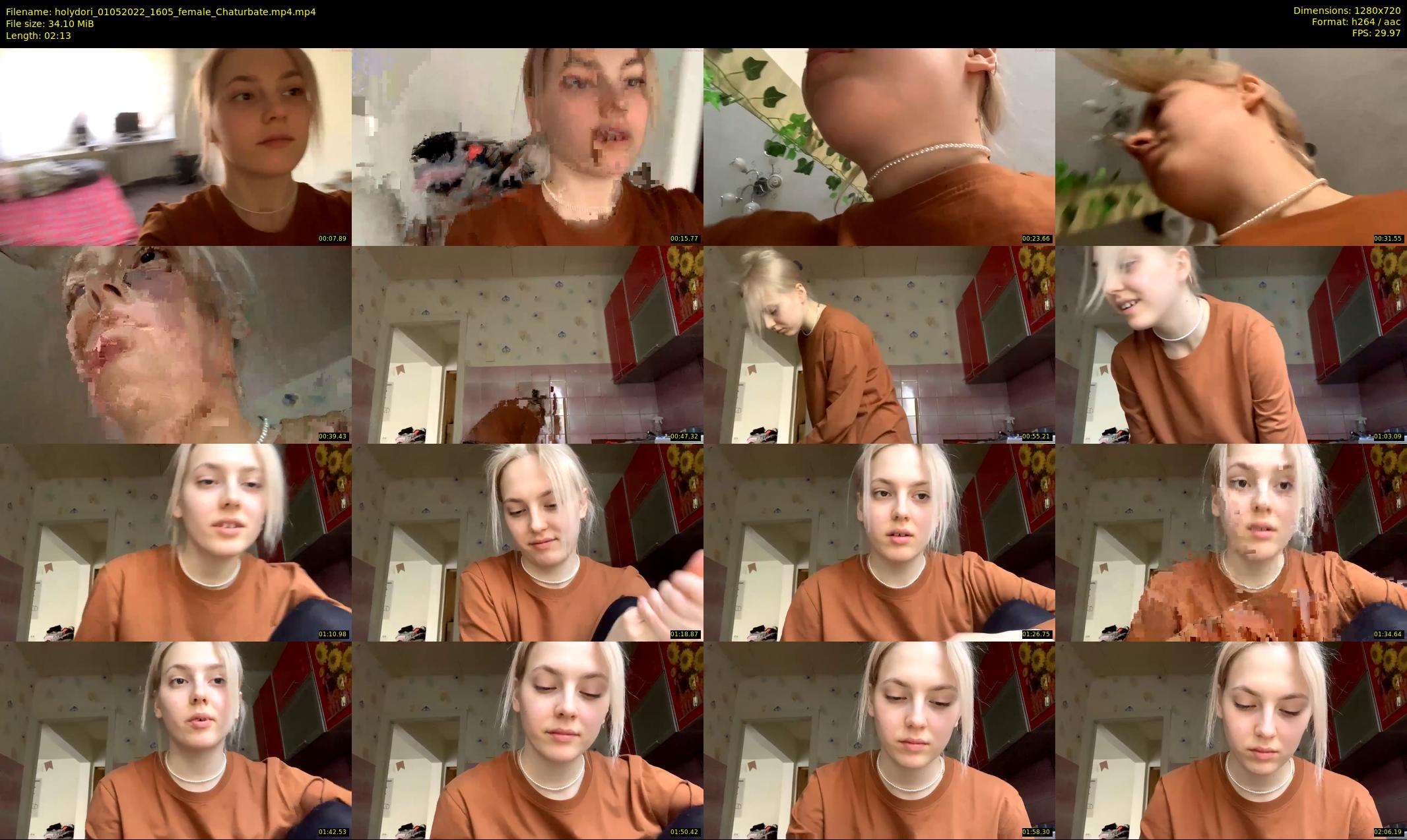 holydori — 3 minute Chaturbate female cam show recording, 720p, May 1, 2022