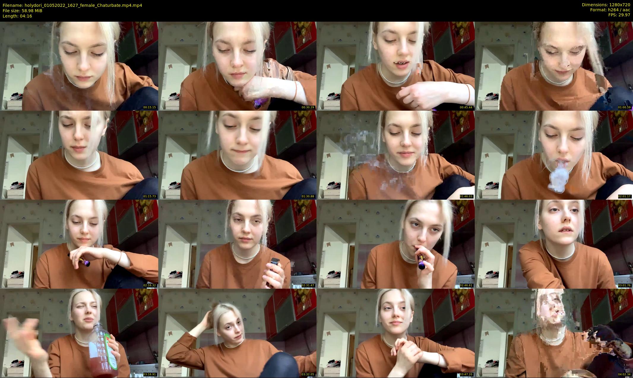 holydori — 5 minute Chaturbate female cam show recording, 720p, May 1, 2022