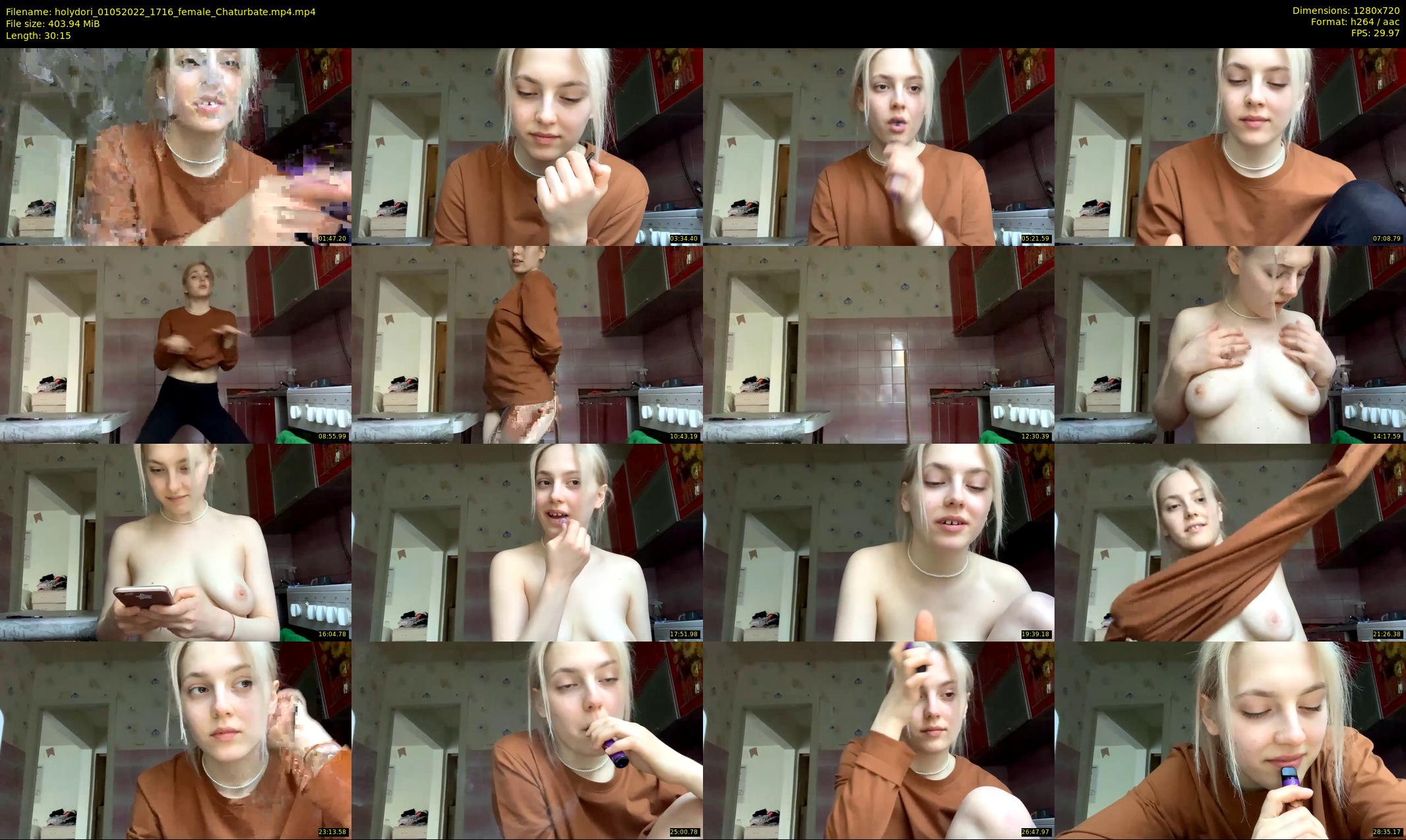 holydori — 31 minute Chaturbate female cam show recording, 720p, May 1, 2022