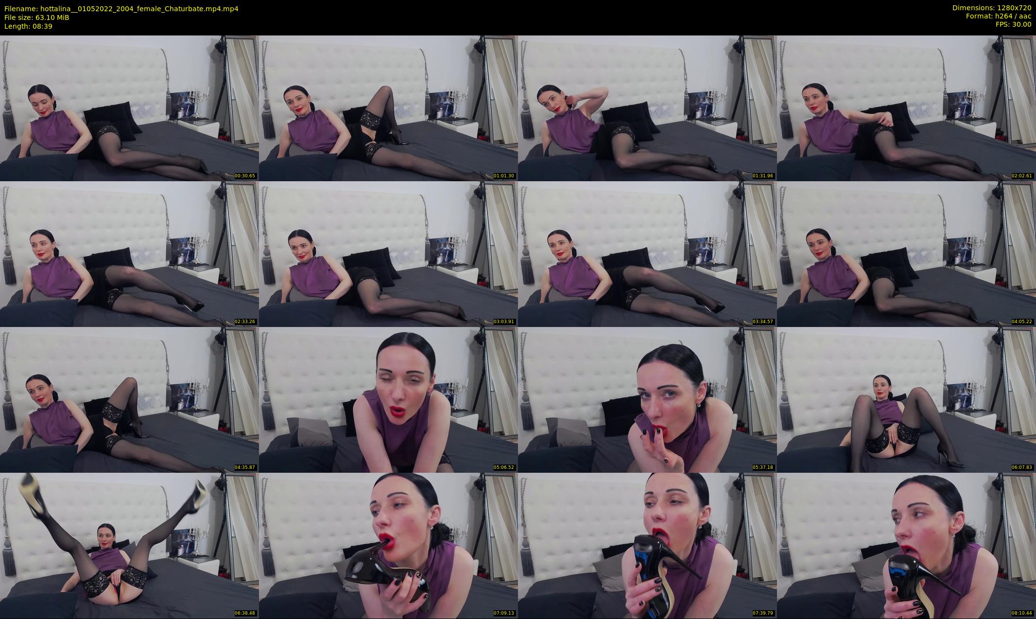 hottalina_ — 9 minute Chaturbate female cam show recording, 720p, May 1, 2022