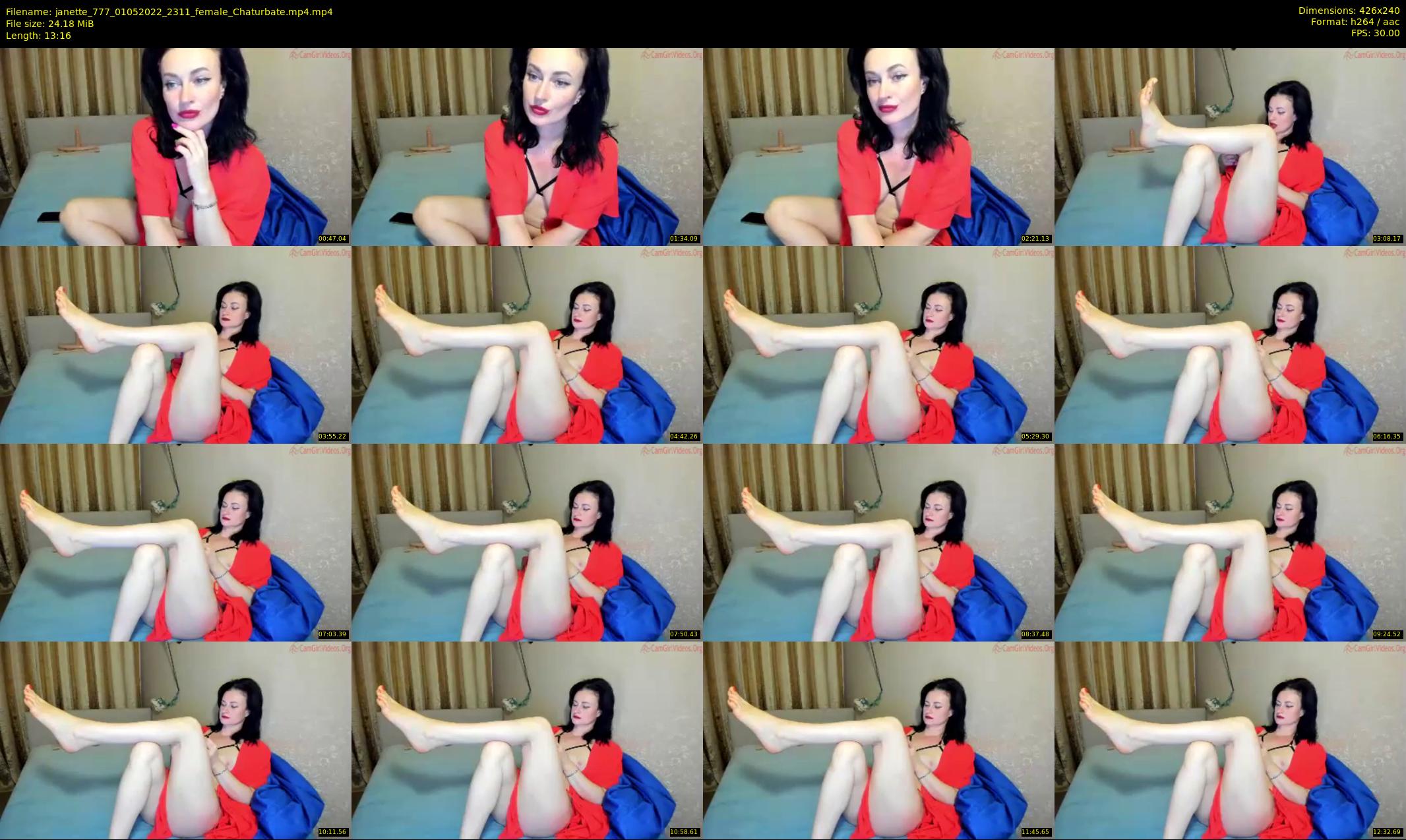 janette_777 — 14 minute Chaturbate female cam show recording, SD, May 1, 2022